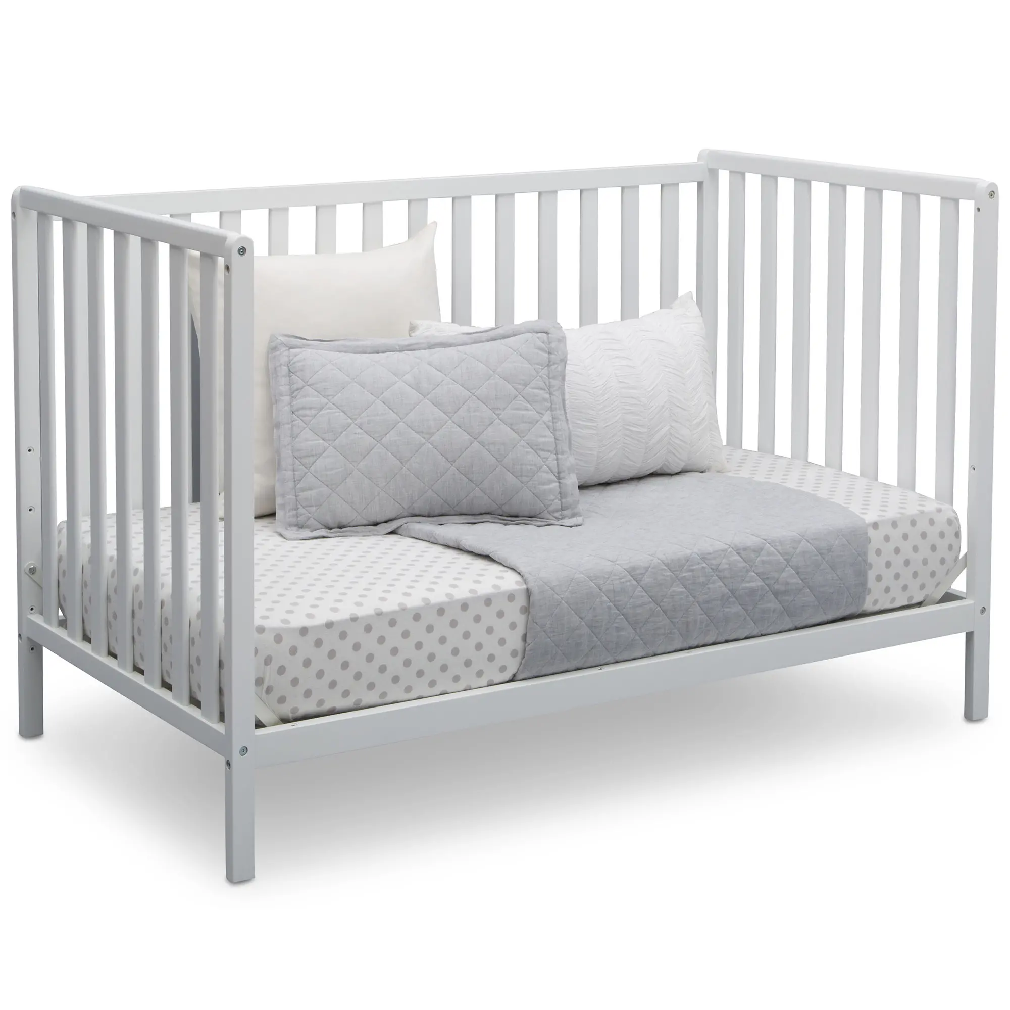 Heartland White 4-in-1 Convertible Crib-5