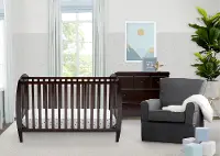 Taylor Dark Brown 4-in-1 Convertible Crib