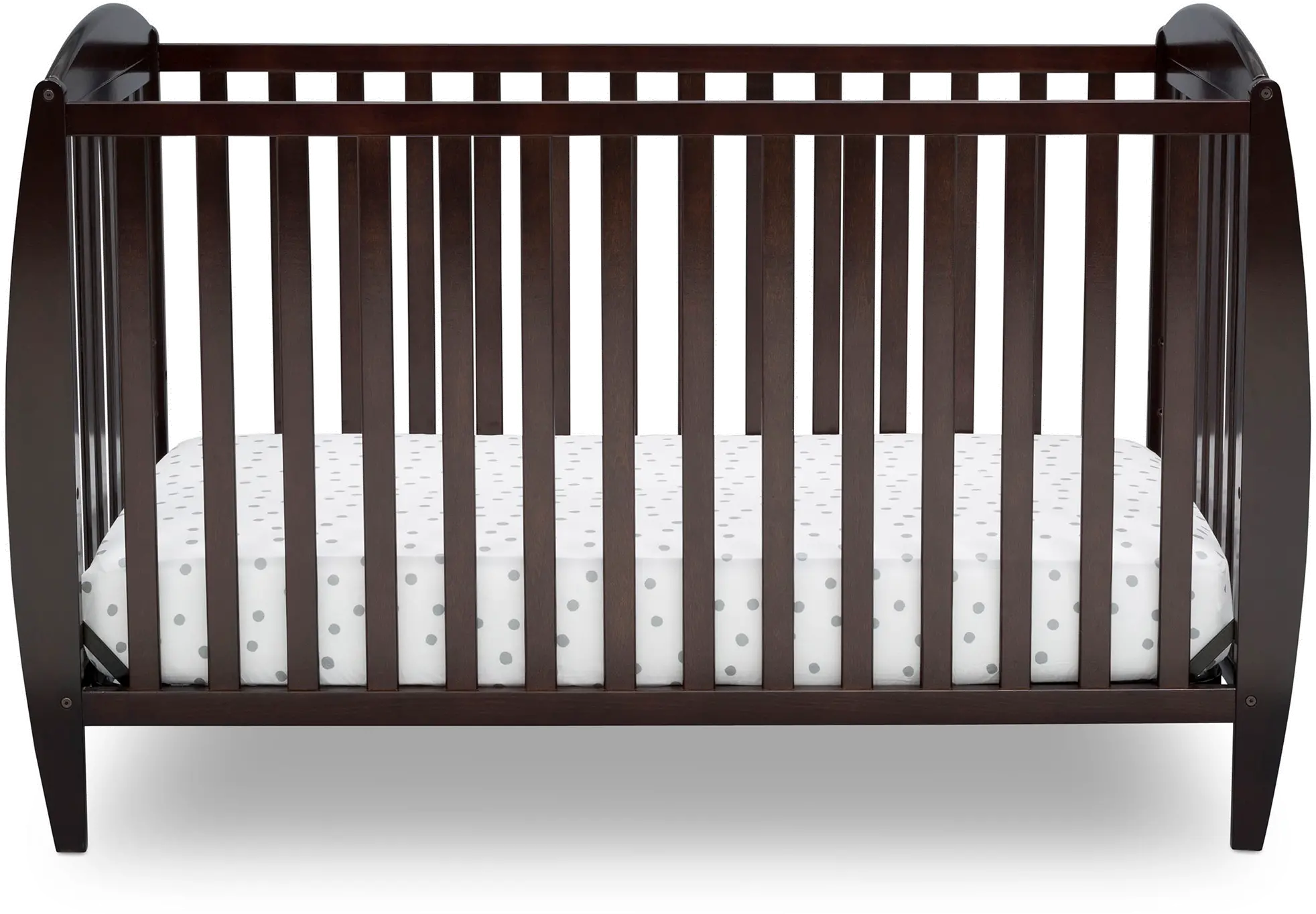 Taylor Dark Brown 4-in-1 Convertible Crib-1