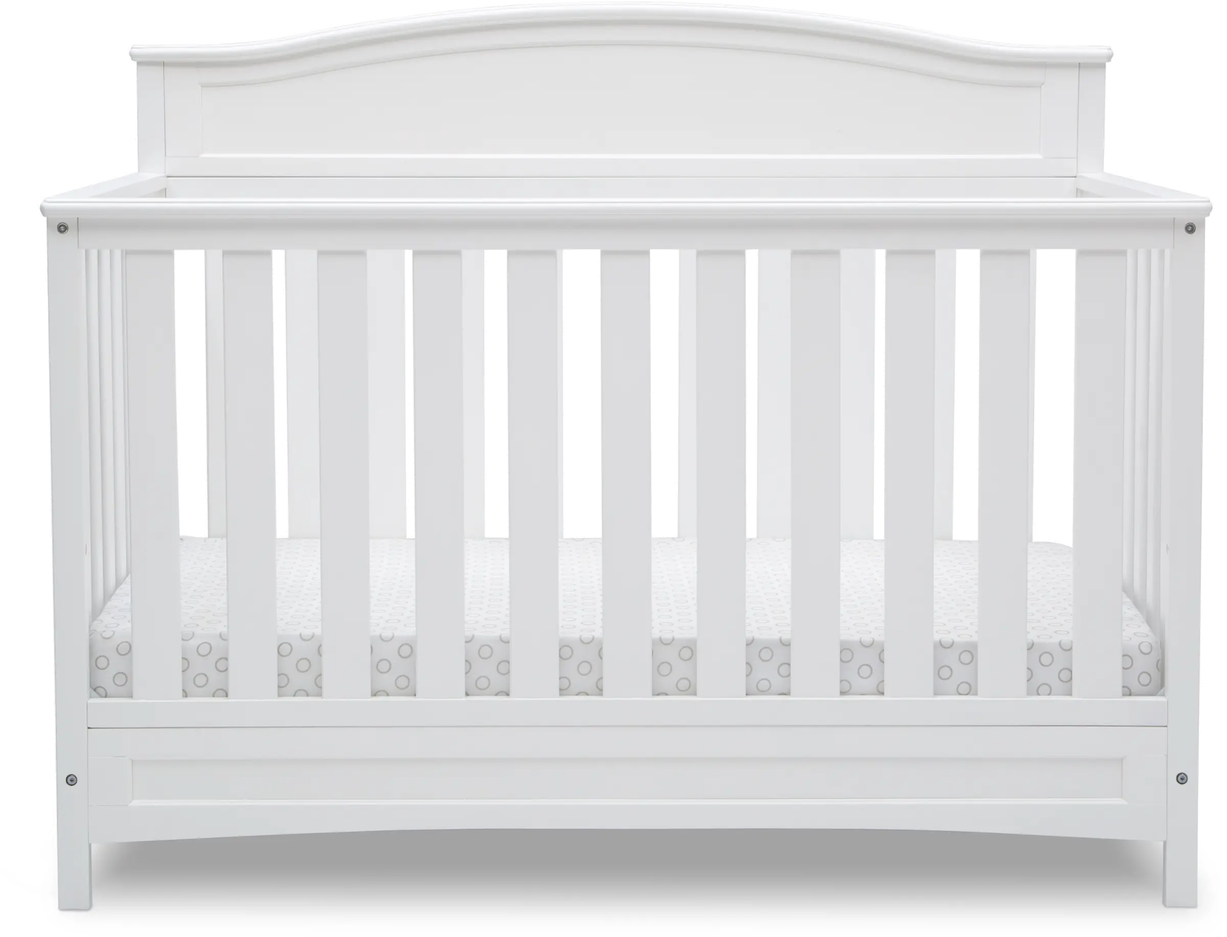 Emery White 4-in-1 Convertible Crib-2