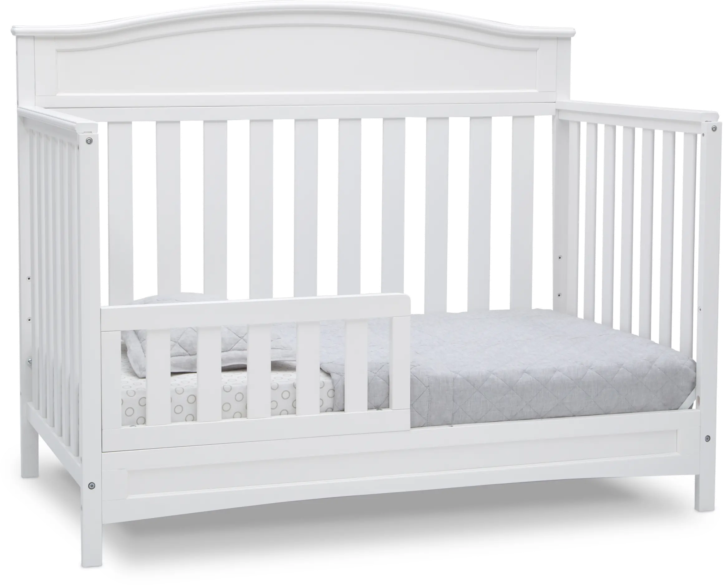Emery White 4-in-1 Convertible Crib-4