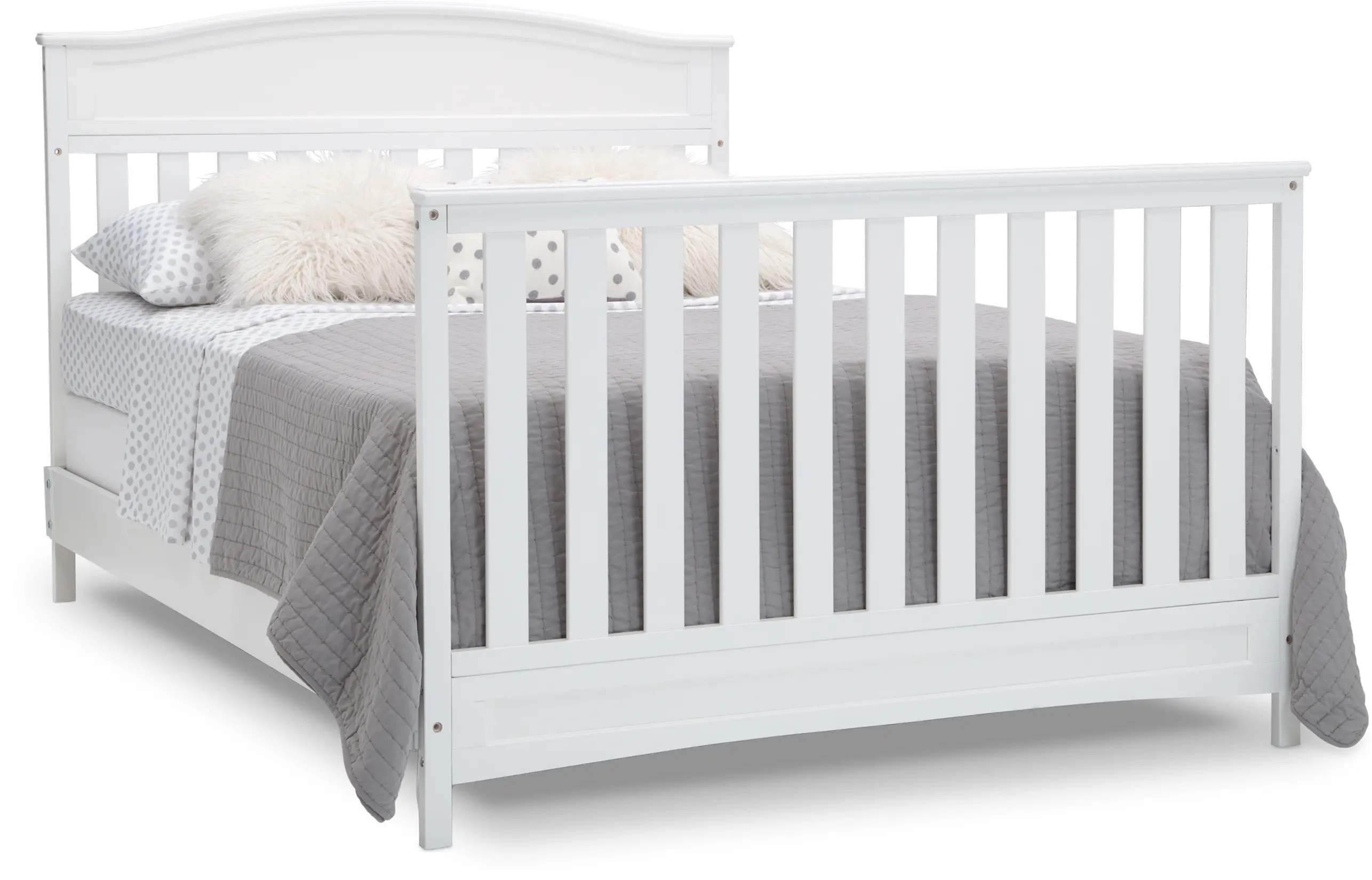 Emery White 4-in-1 Convertible Crib-6