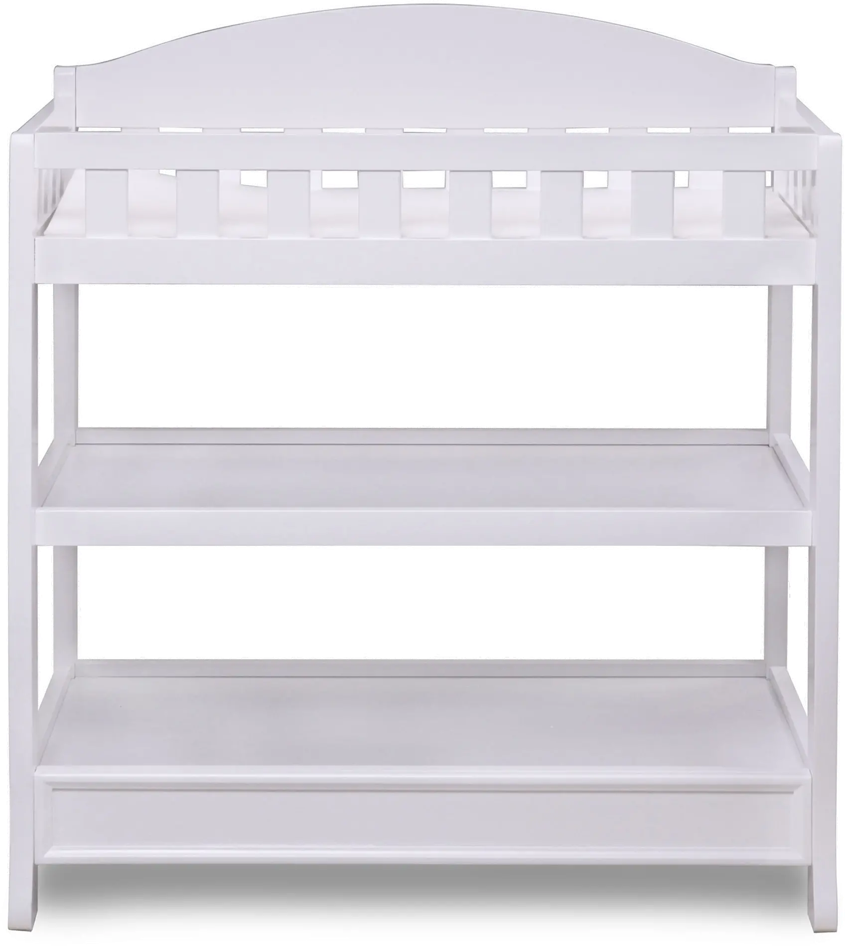 Wilmington White Changing Table with Pad-1