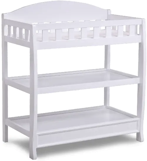 Wilmington White Changing Table with Pad RC Willey