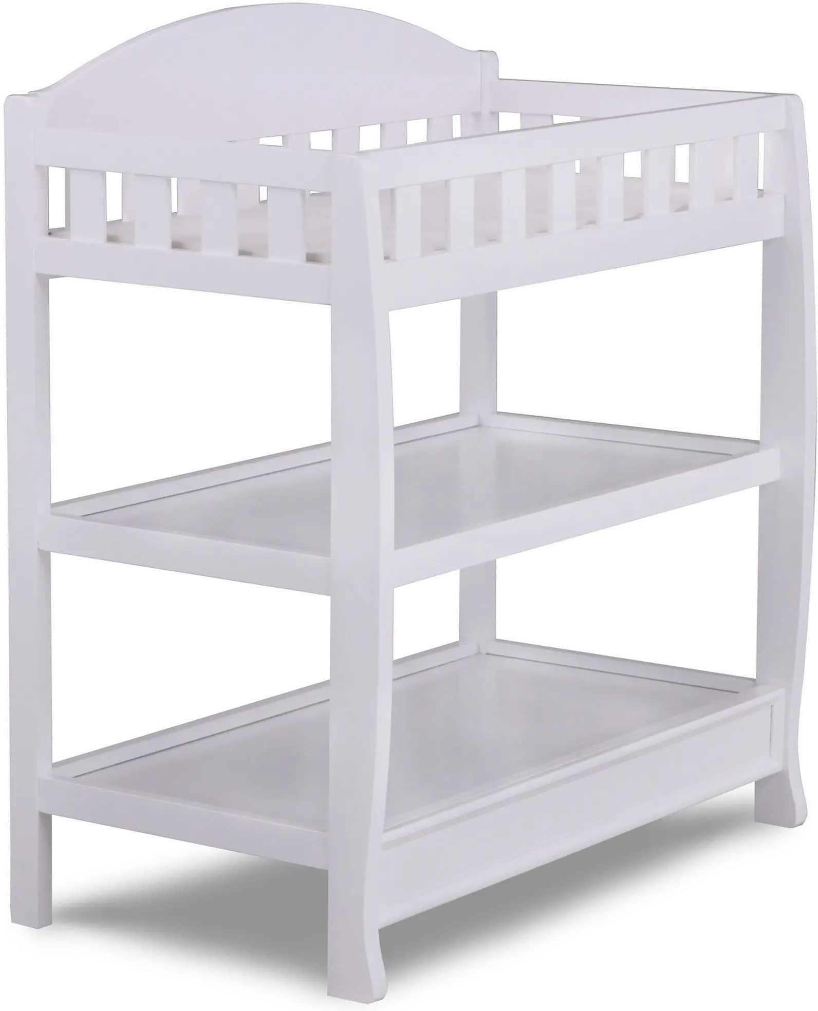 Wilmington White Changing Table with Pad-4