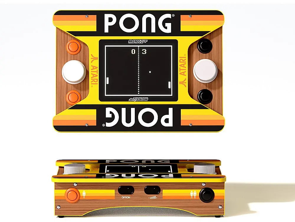 CCADE-2PL/PONG Arcade1Up Pong 2-Player Counter-Cade-3