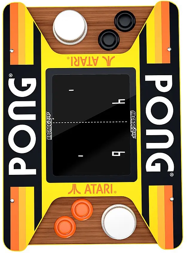 CCADE-2PL/PONG Arcade1Up Pong 2-Player Counter-Cade-9