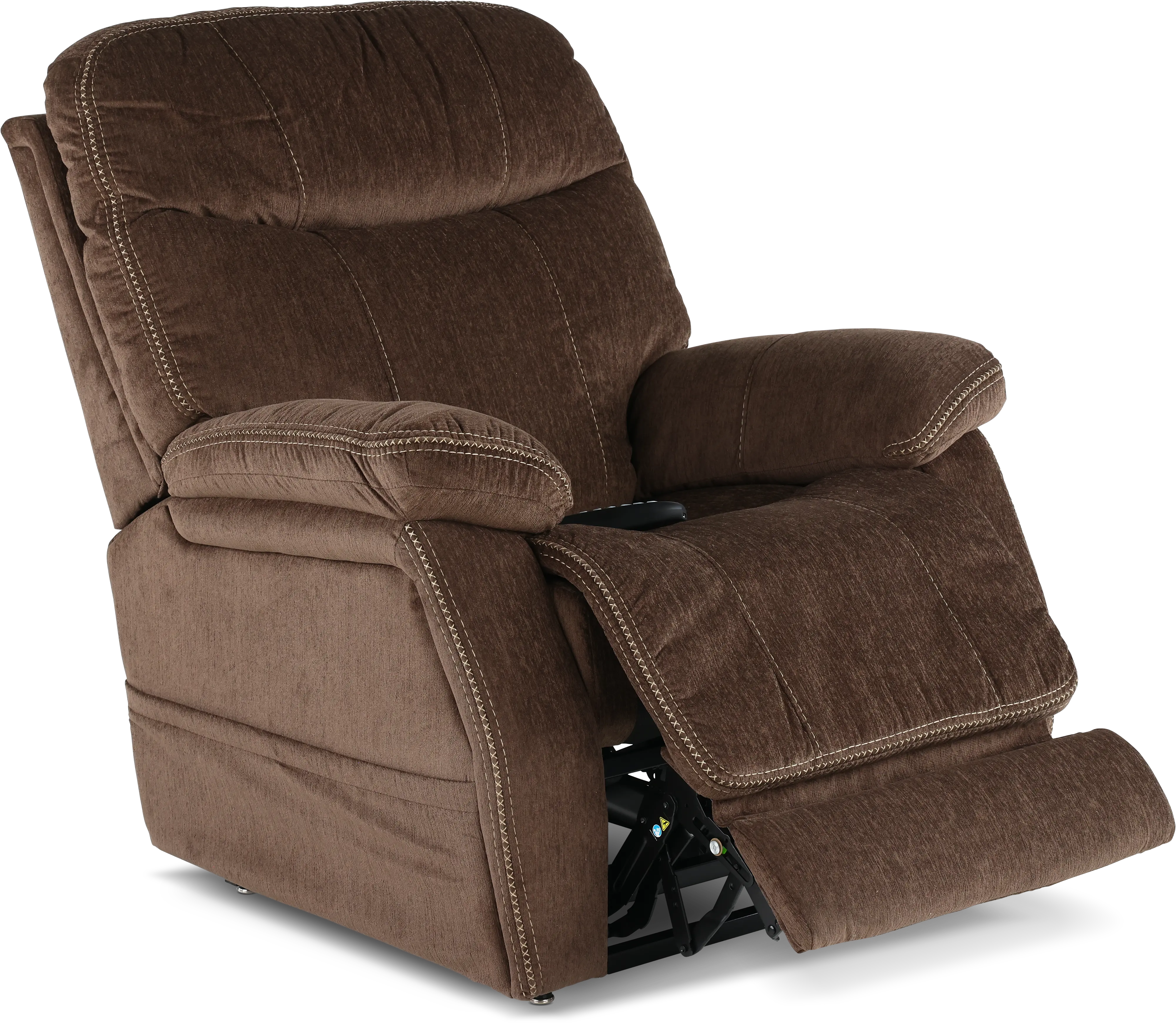 Velvety Mink Brown Power Lift Recliner-5