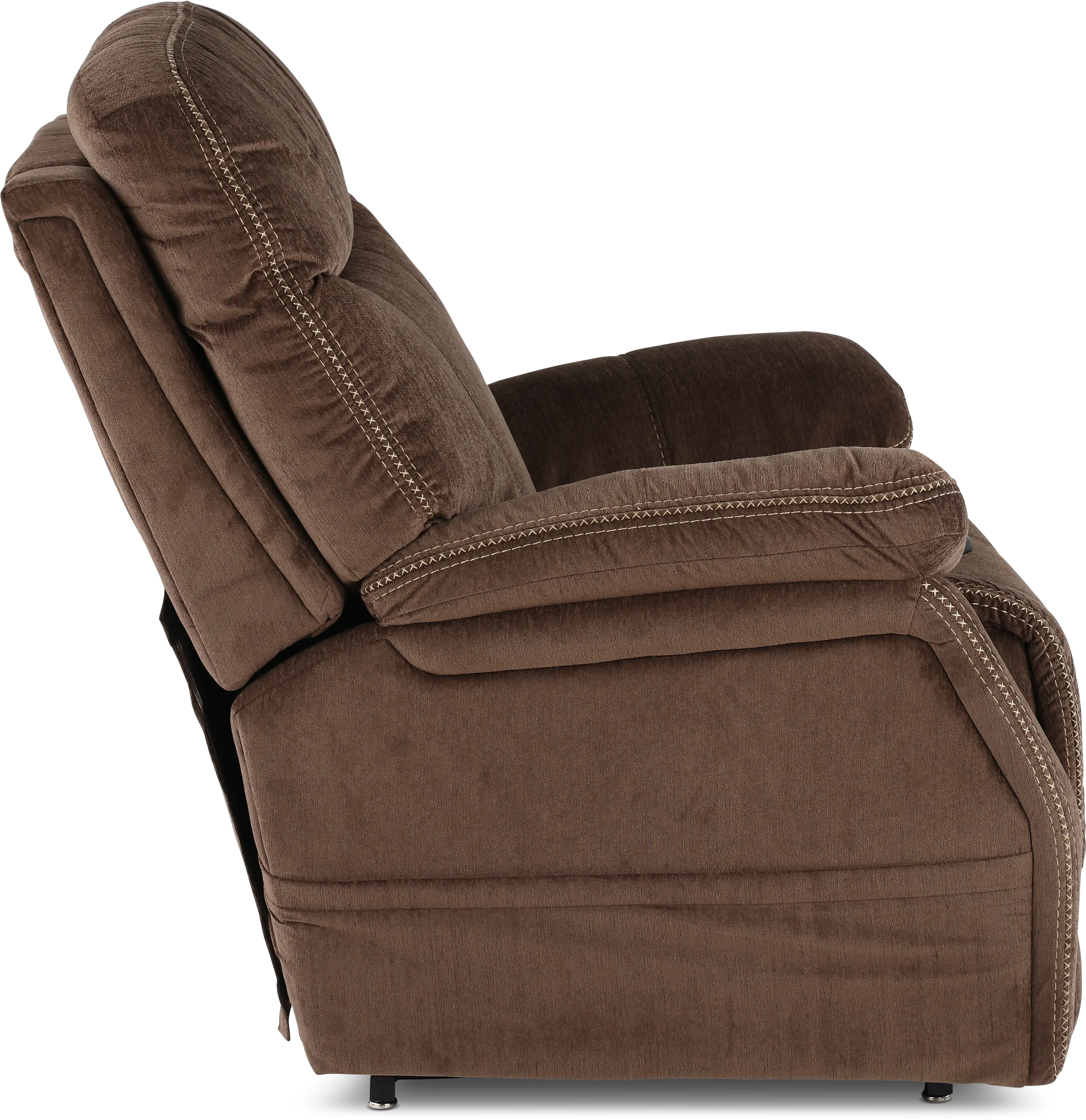 Velvety Mink Brown Power Lift Recliner-7
