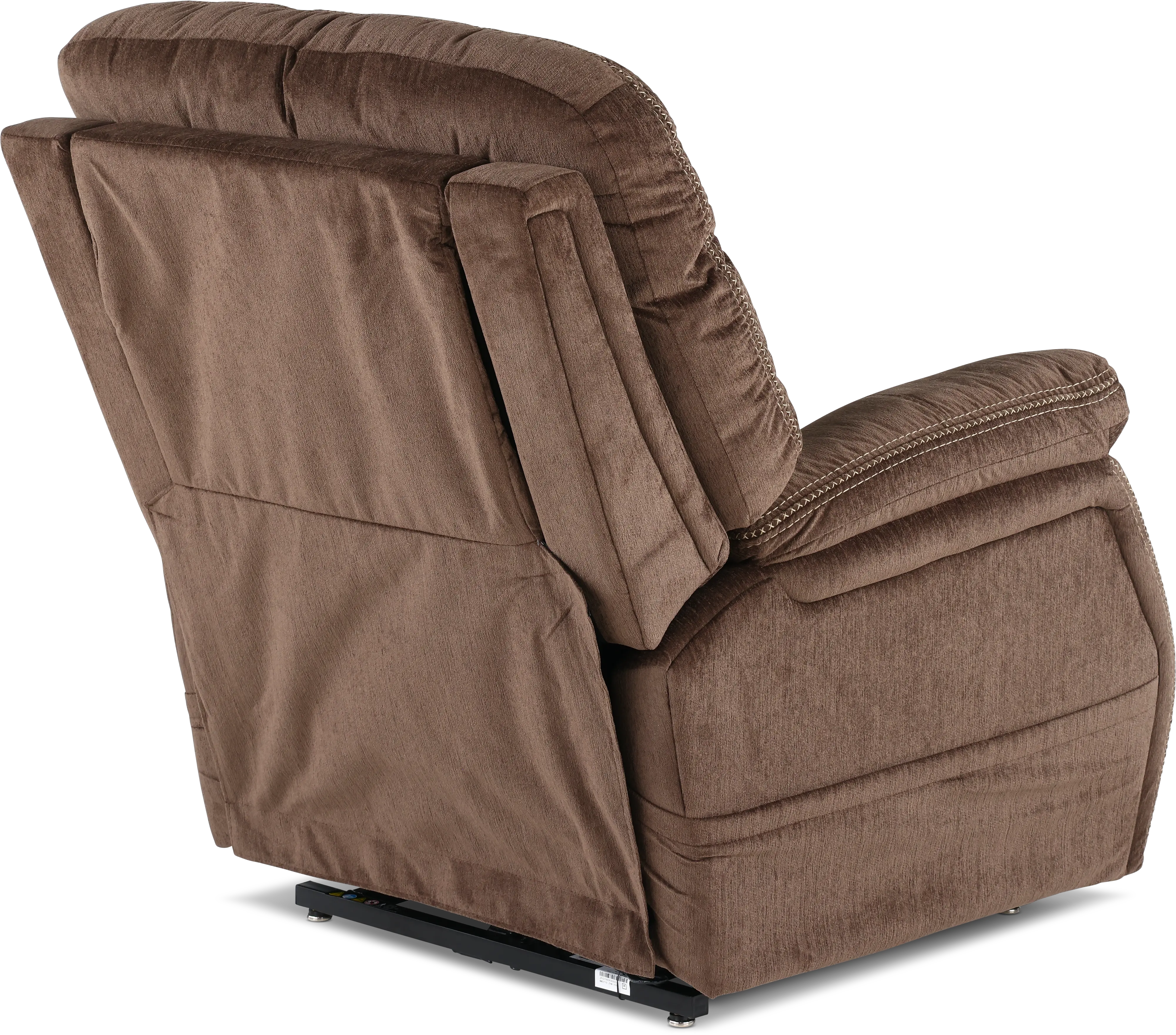 Velvety Mink Brown Power Lift Recliner-8