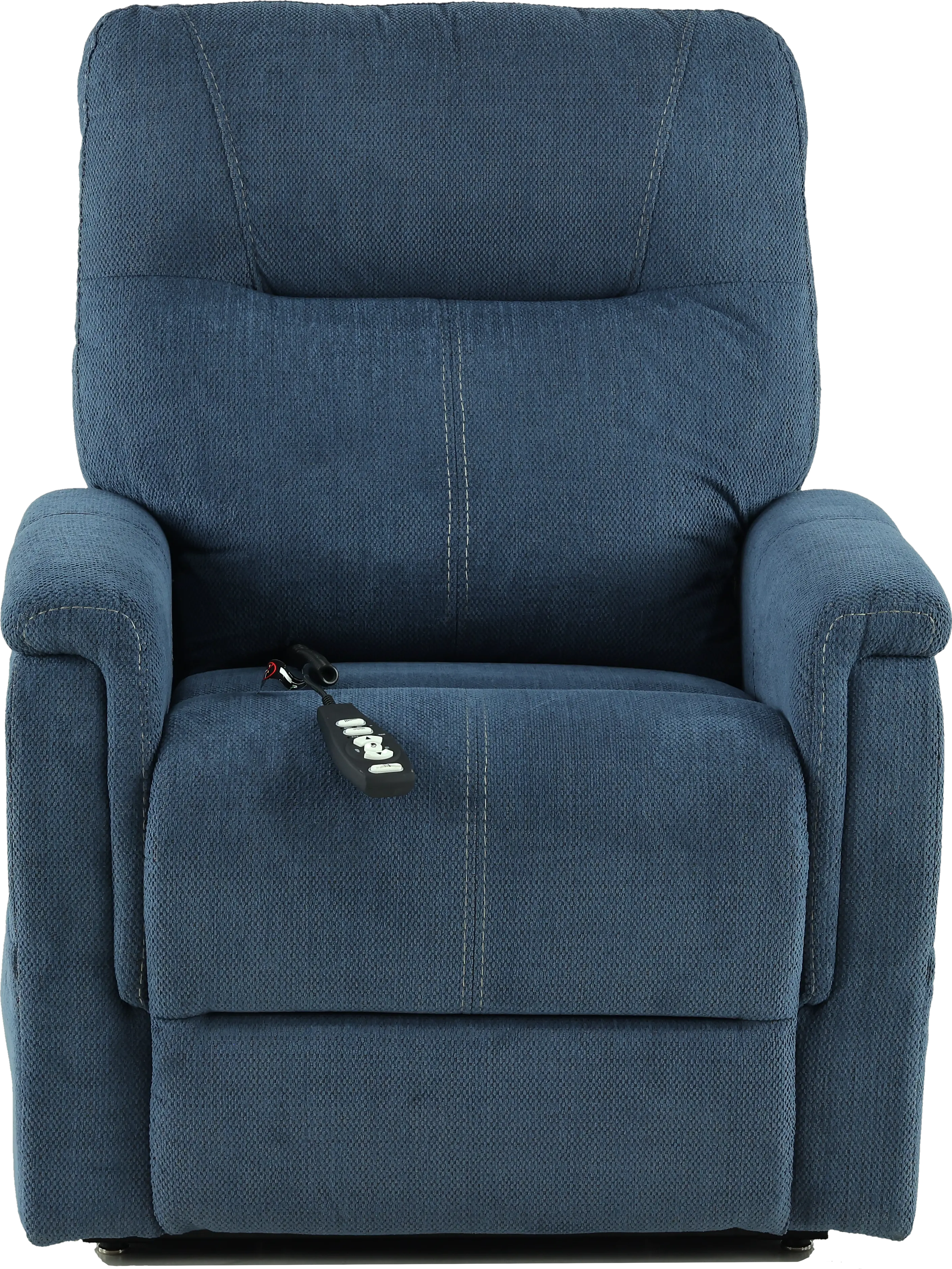 Dynamo Indigo Blue Power Lift Recliner with Heat and Massage-1