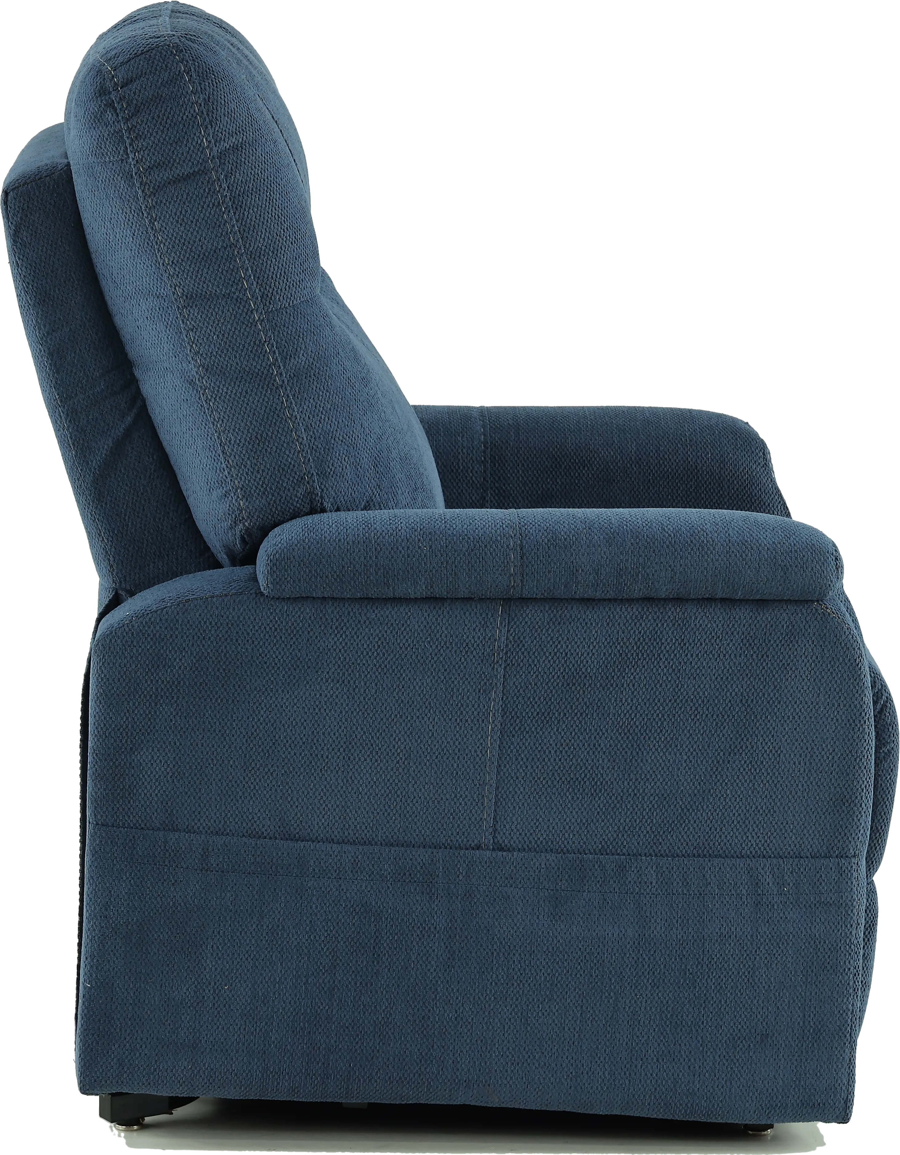 Dynamo Indigo Blue Power Lift Recliner with Heat and Massage-9