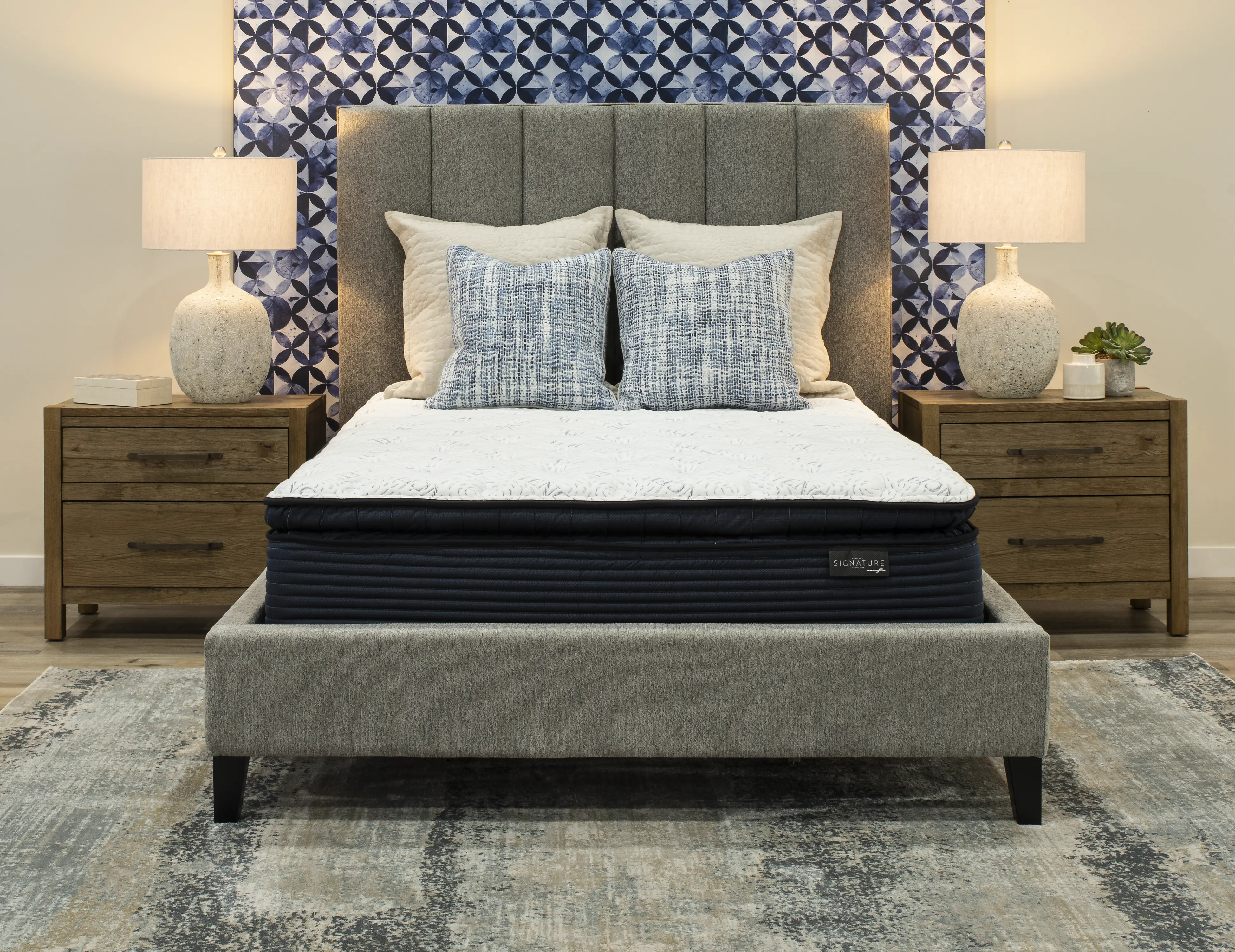 7925KK-1050 King Koil Amaryllis Super Pillow Top Queen Mattress-5
