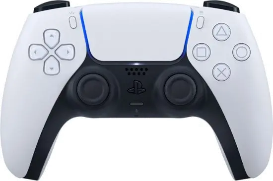 1000039935 Sony PS5 DualSense Wireless Controller - White-1