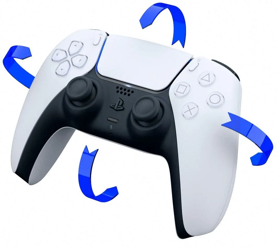 1000039935 Sony PS5 DualSense Wireless Controller - White-2