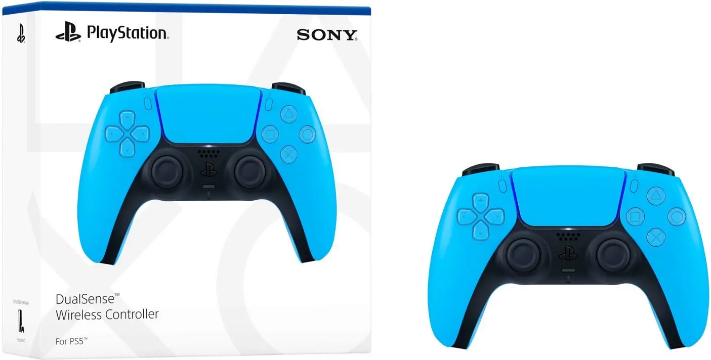 1000039940 Sony PS5 DualSense Wireless Controller - Starlight Bue-2