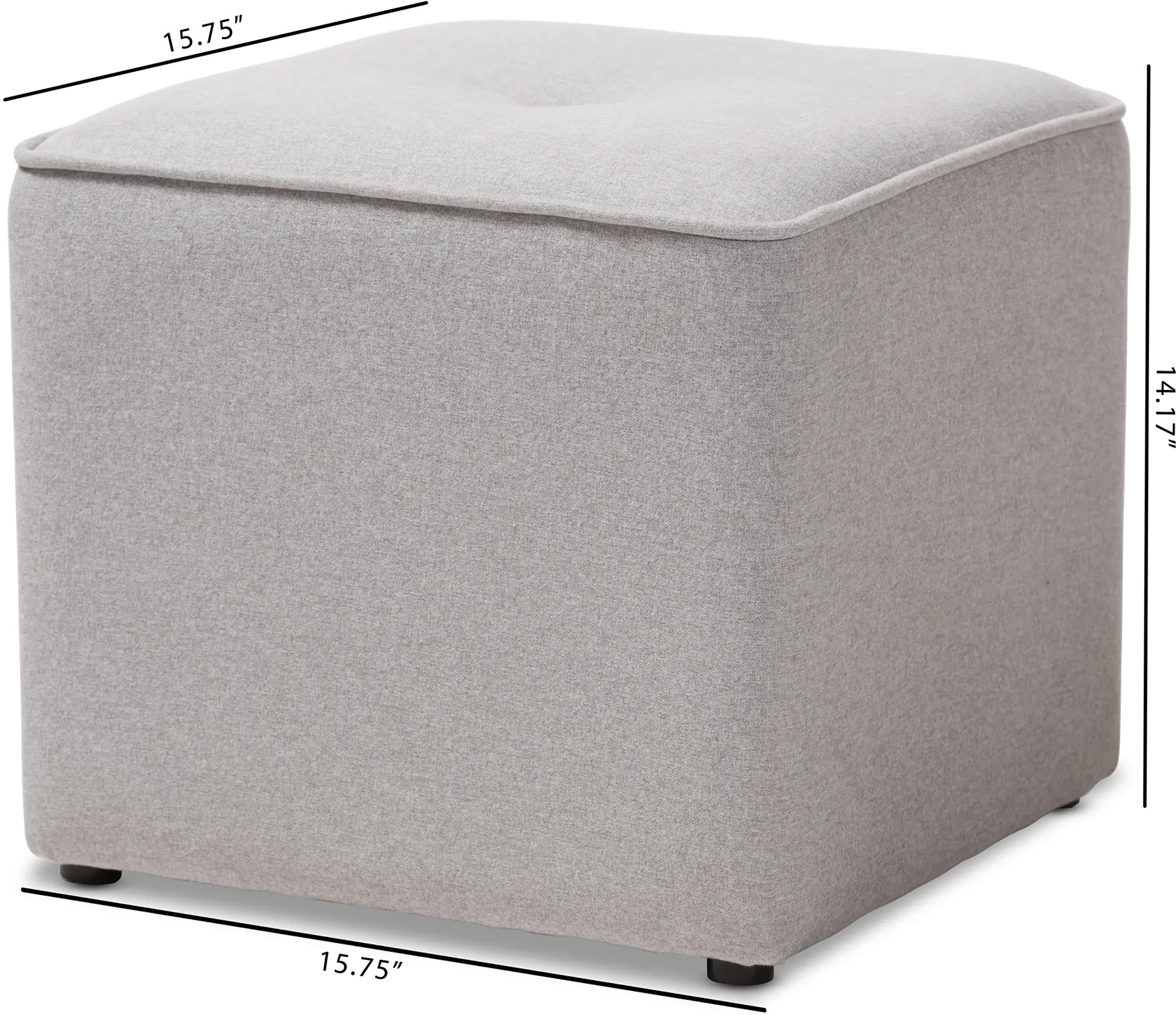143-8145-RCW Corinne Light Gray Upholstered Ottoman-3
