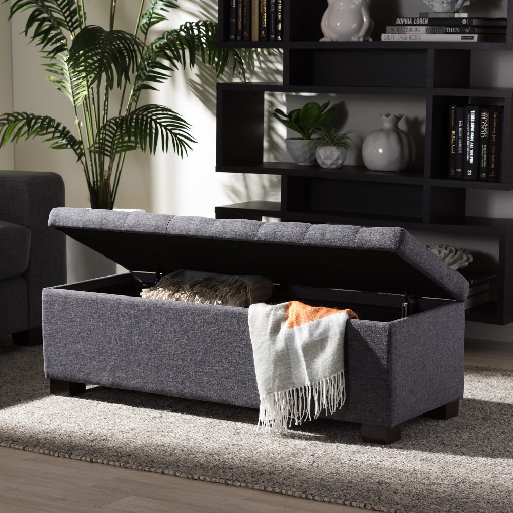 Fabric Storage Benches