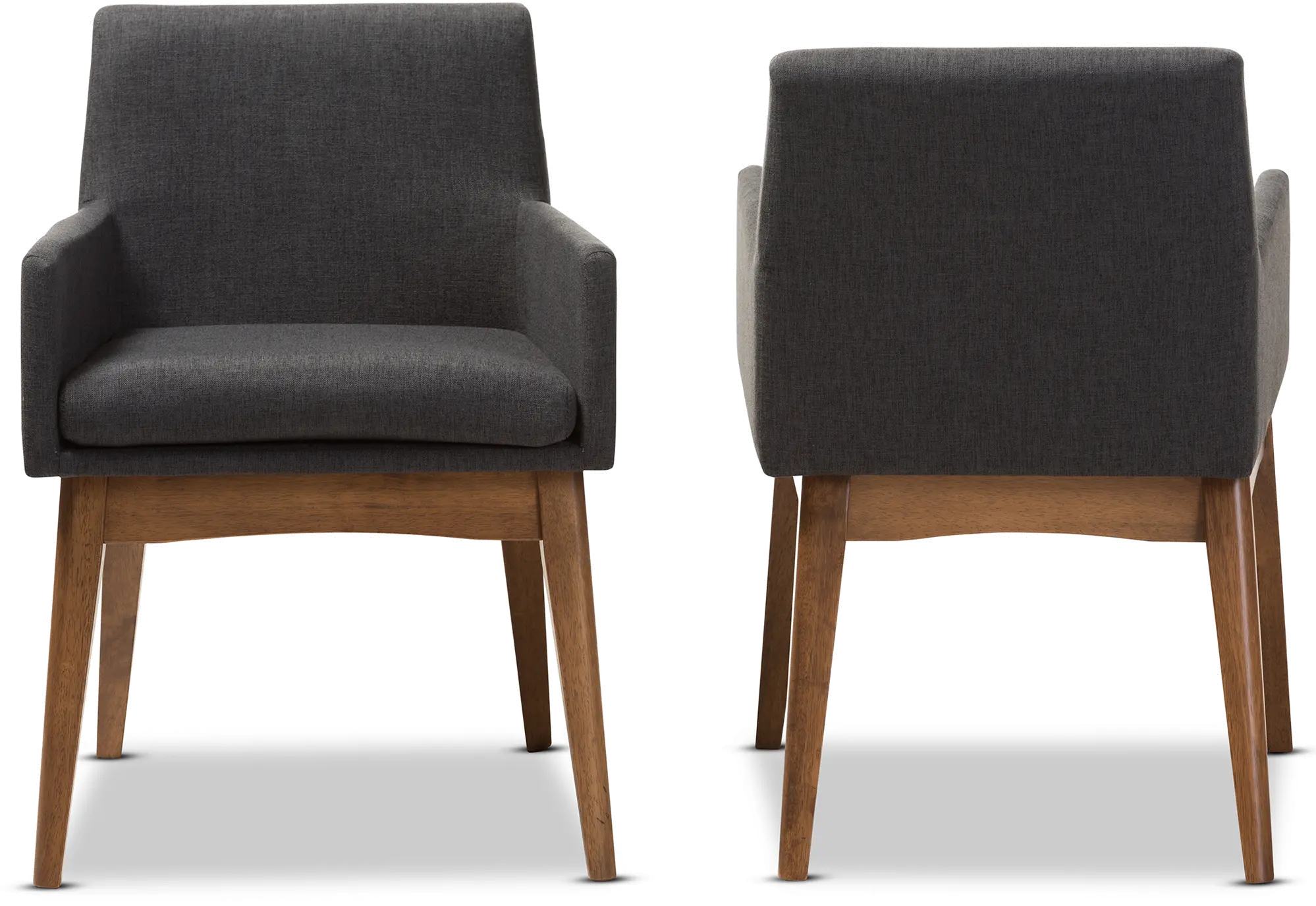 140-7591-RCW Nexus Gray Dining Room Armchair (Set of 2)-1