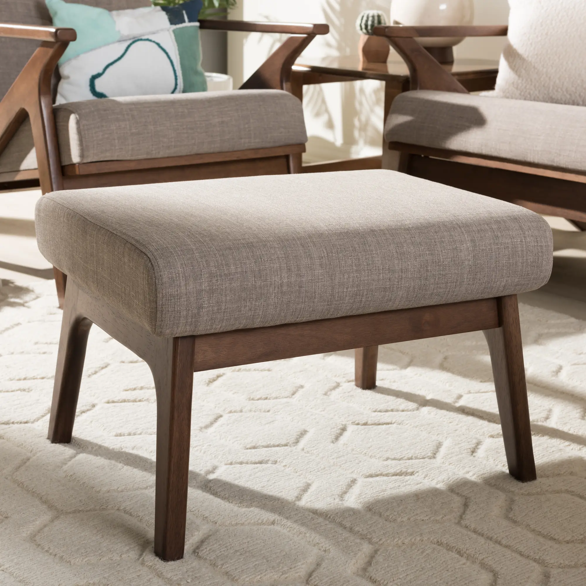 140-7551-RCW Bianca Light Gray Fabric Ottoman-2