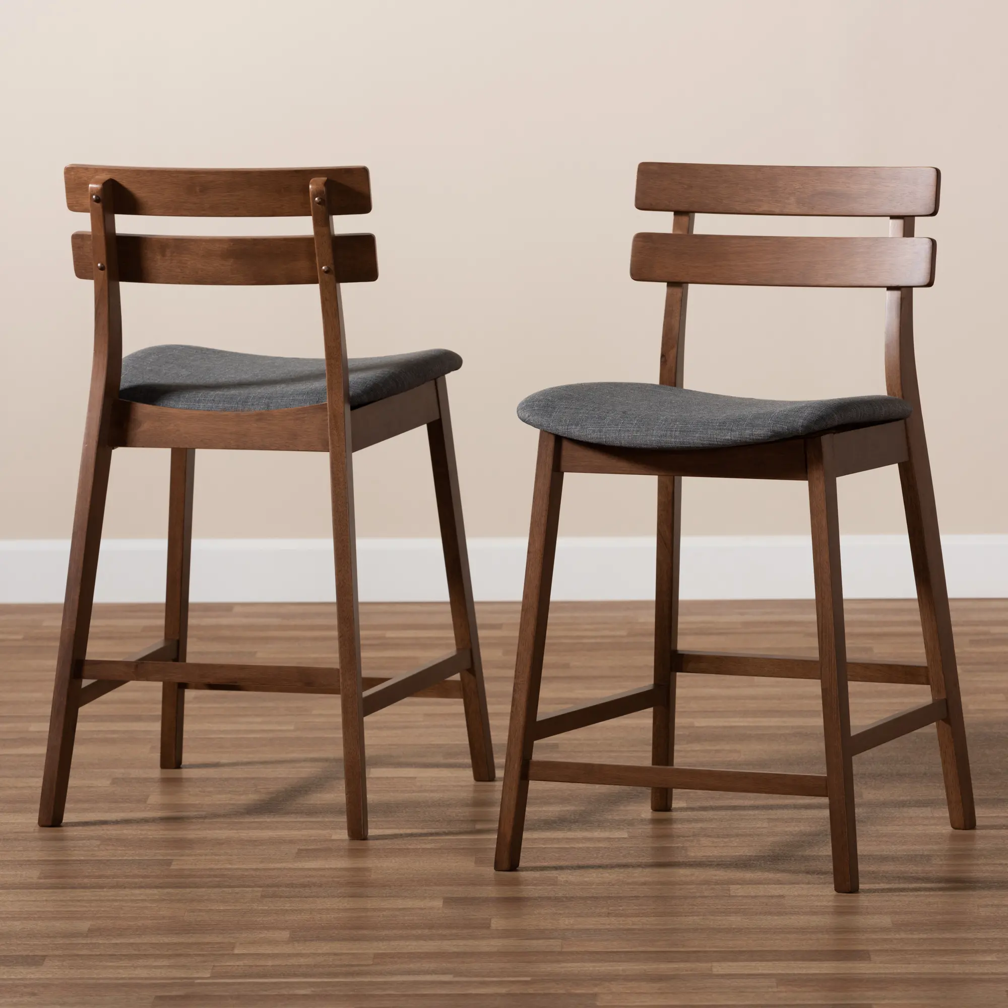 159-9698-RCW Larine Dark Gray Counter Height Stool (Set of 2)-3