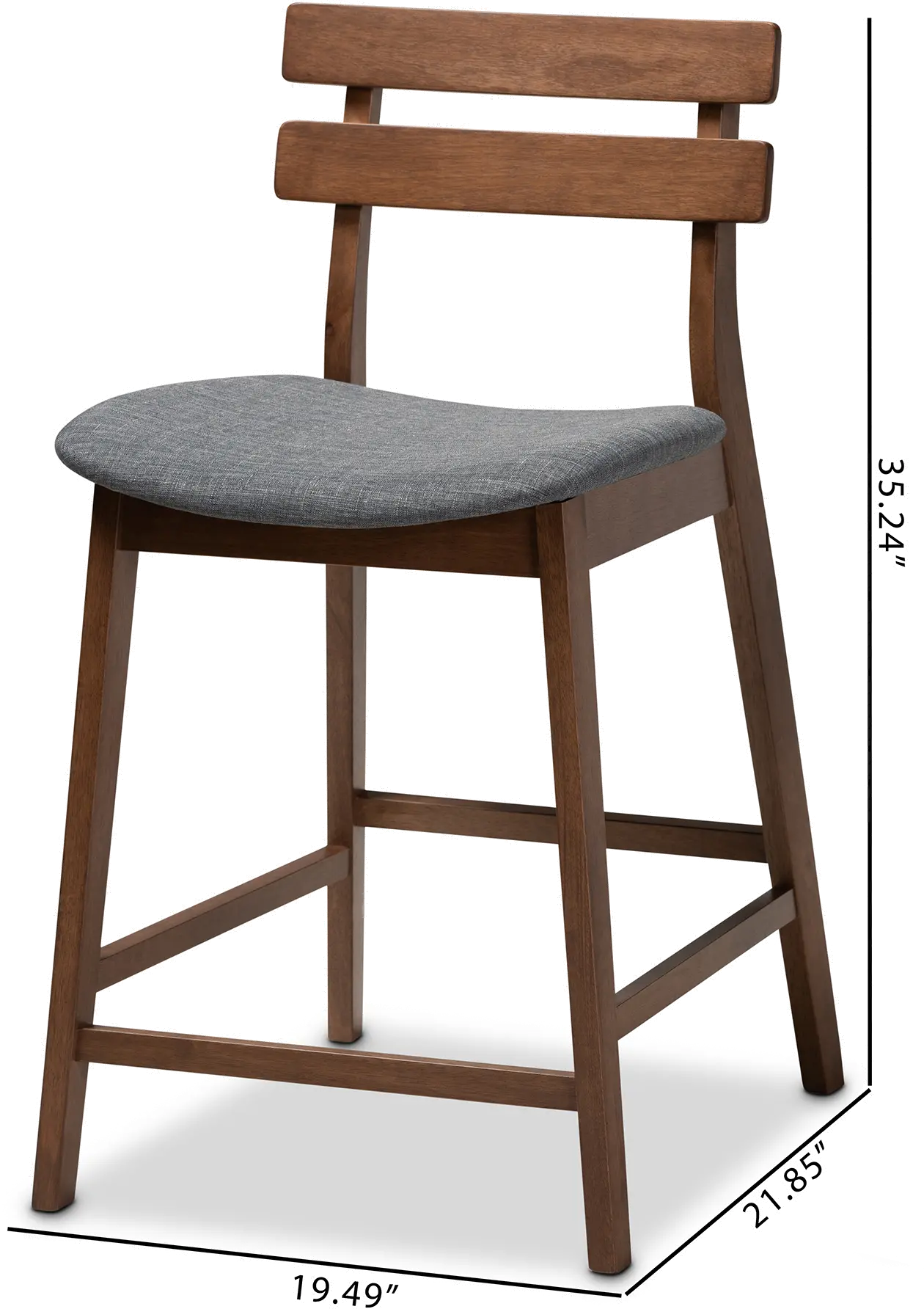 159-9698-RCW Larine Dark Gray Counter Height Stool (Set of 2)-6