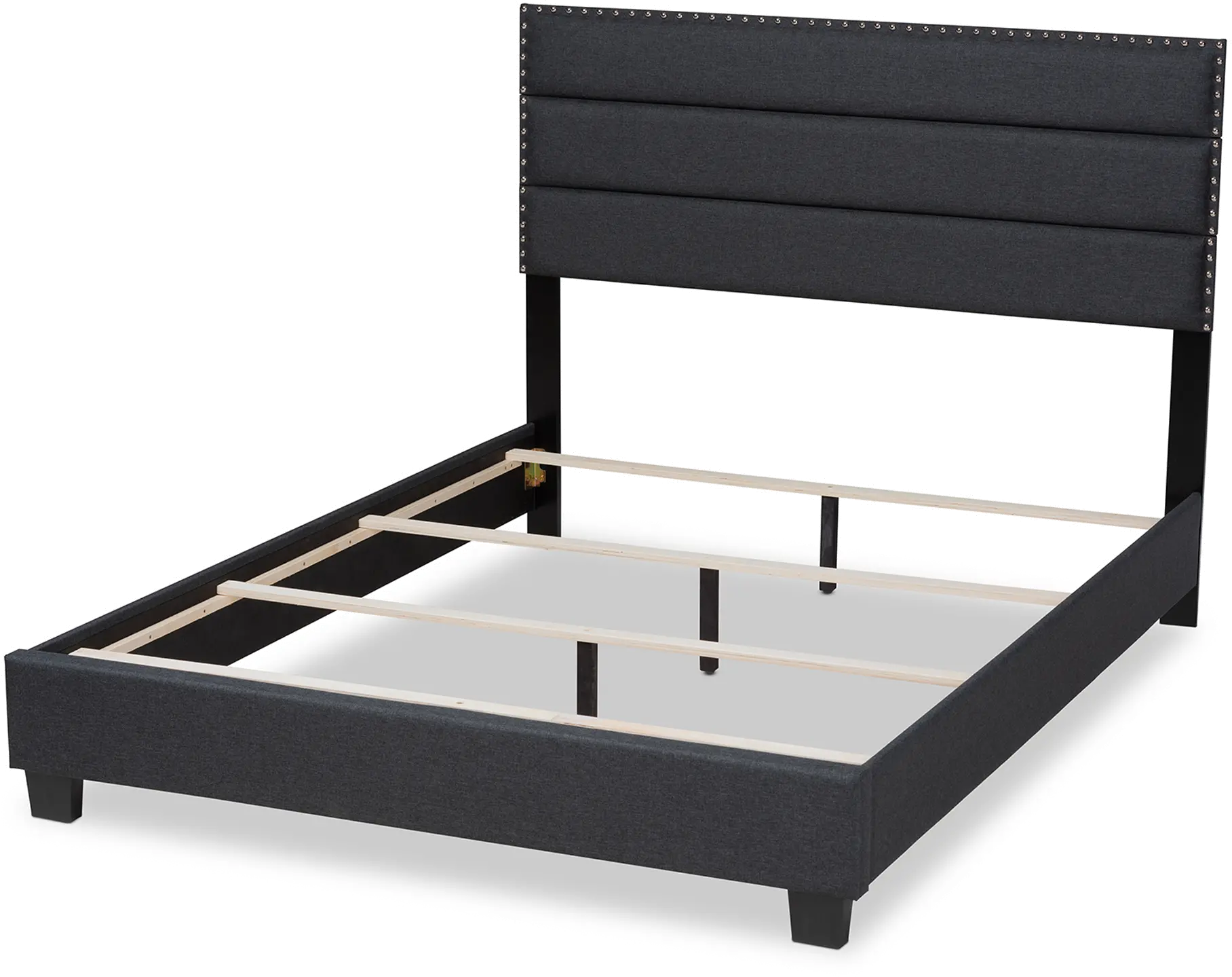 159-9760-RCW Ansa Dark Gray Upholstered Queen Bed-6