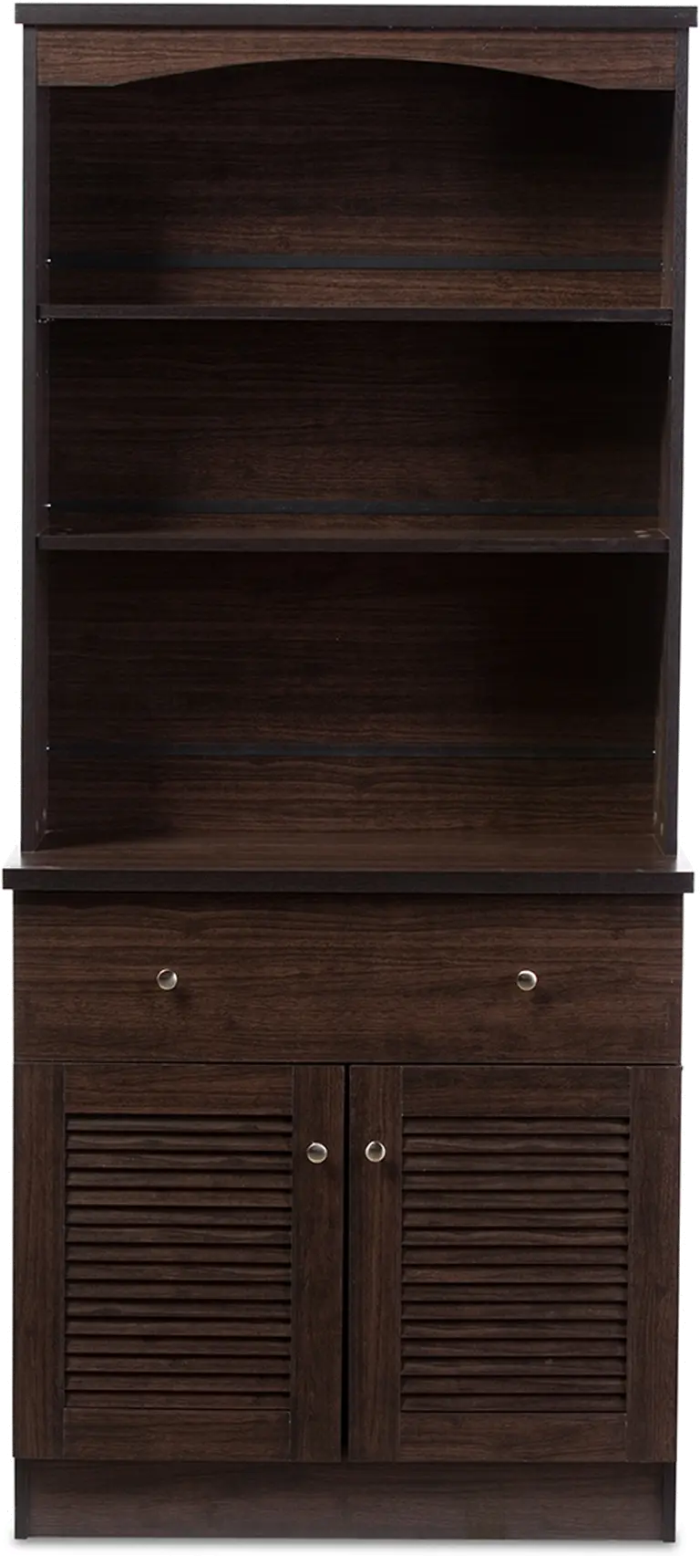 119-6493-RCW Agni Dark Brown Buffet and Hutch-1