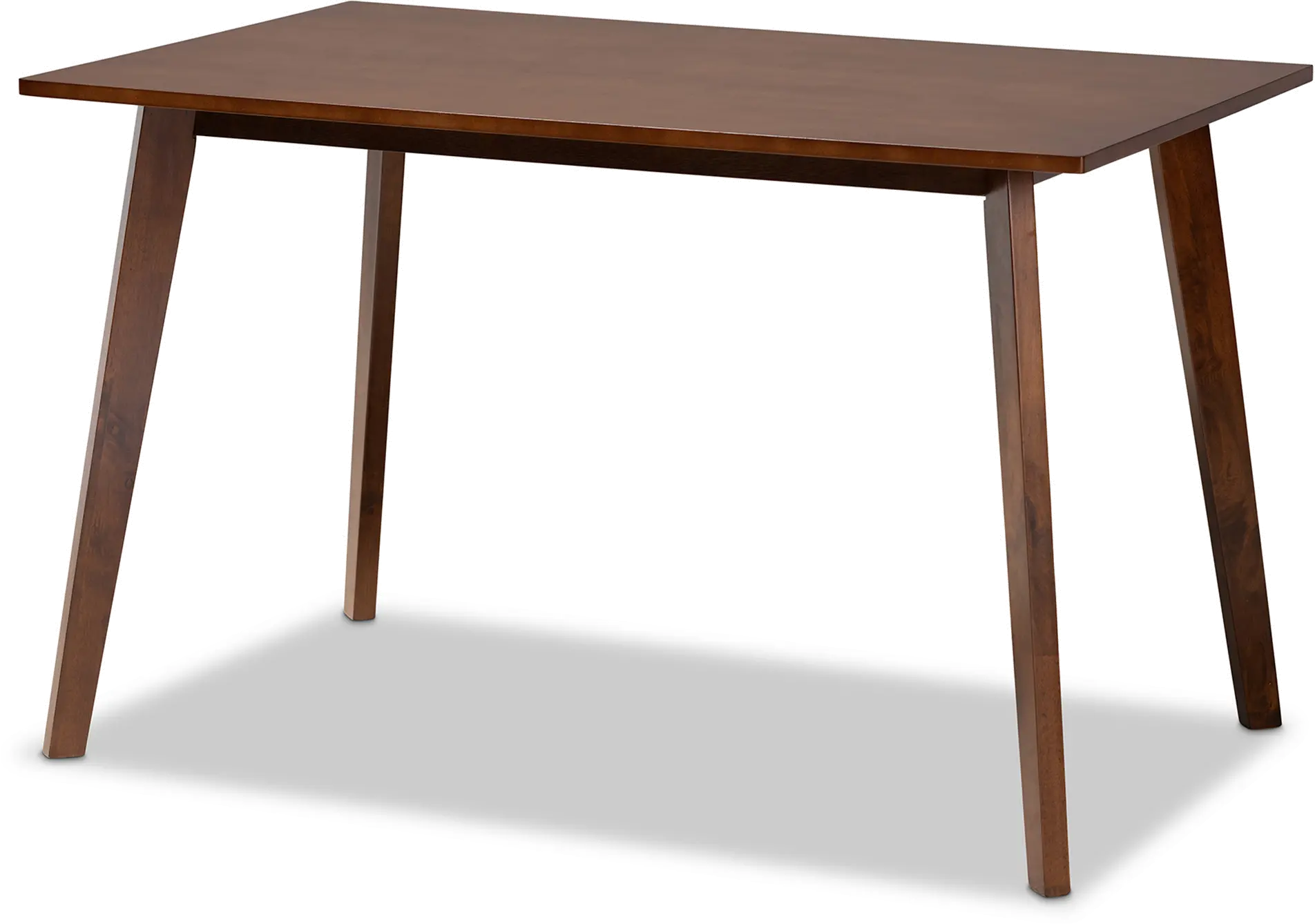 167-10807-RCW Britte Dark Brown Large Dining Room Table-1