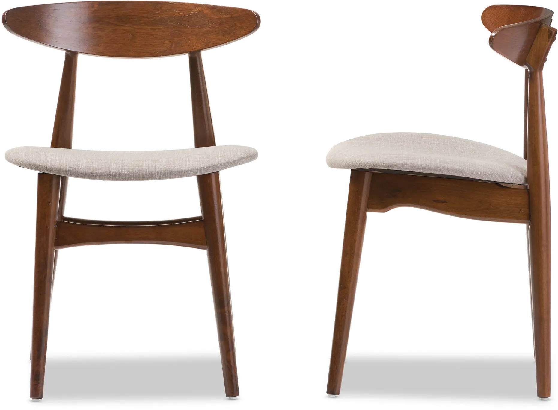 126-6939-RCW Flora Light Gray Dining Room Chair (Set of 2)-5