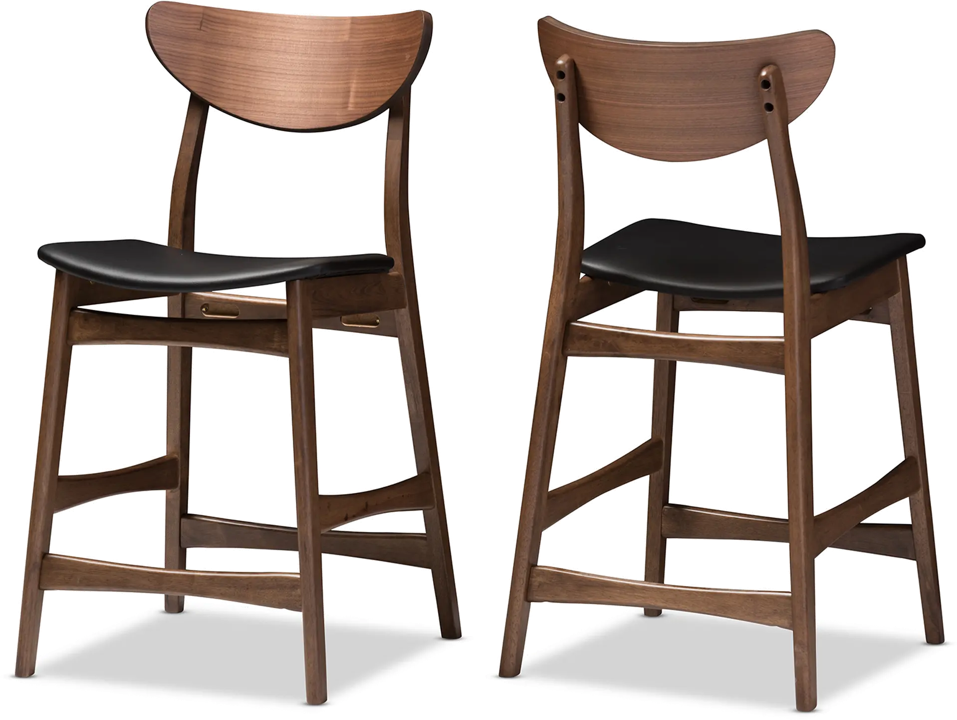123-6800-RCW Lalina Brown Counter Height Stool (Set of 2)-1