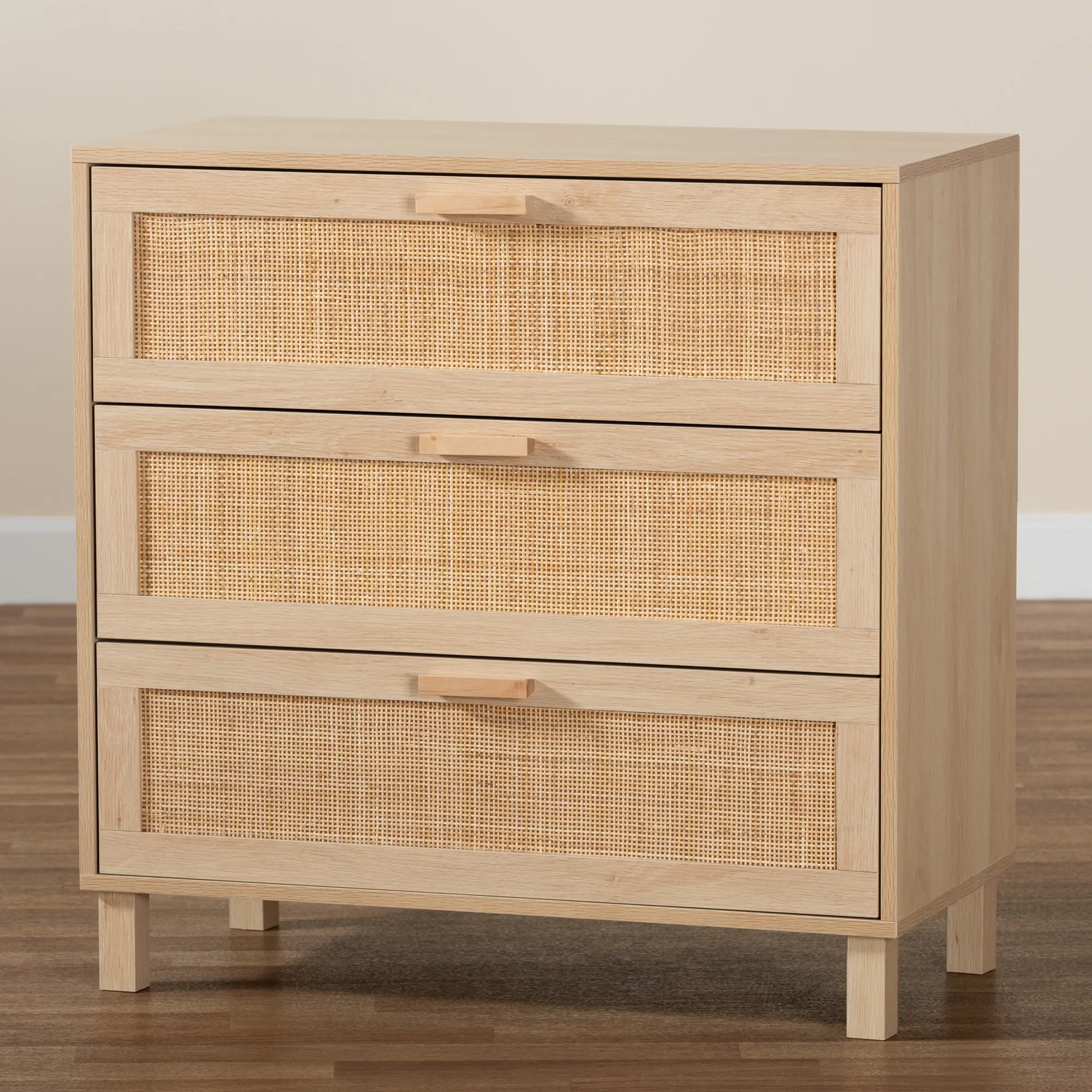 207-12464-RCW Sebille Light Brown Rattan Storage Chest-2