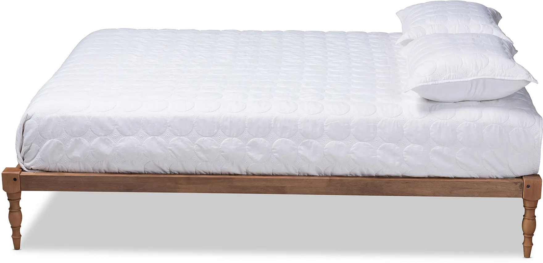 156-9472-RCW Iseline Ash Walnut Queen Platform Bed Frame-4