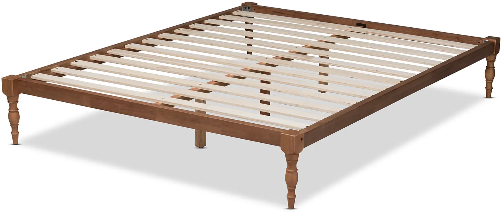 156-9472-RCW Iseline Ash Walnut Queen Platform Bed Frame-6