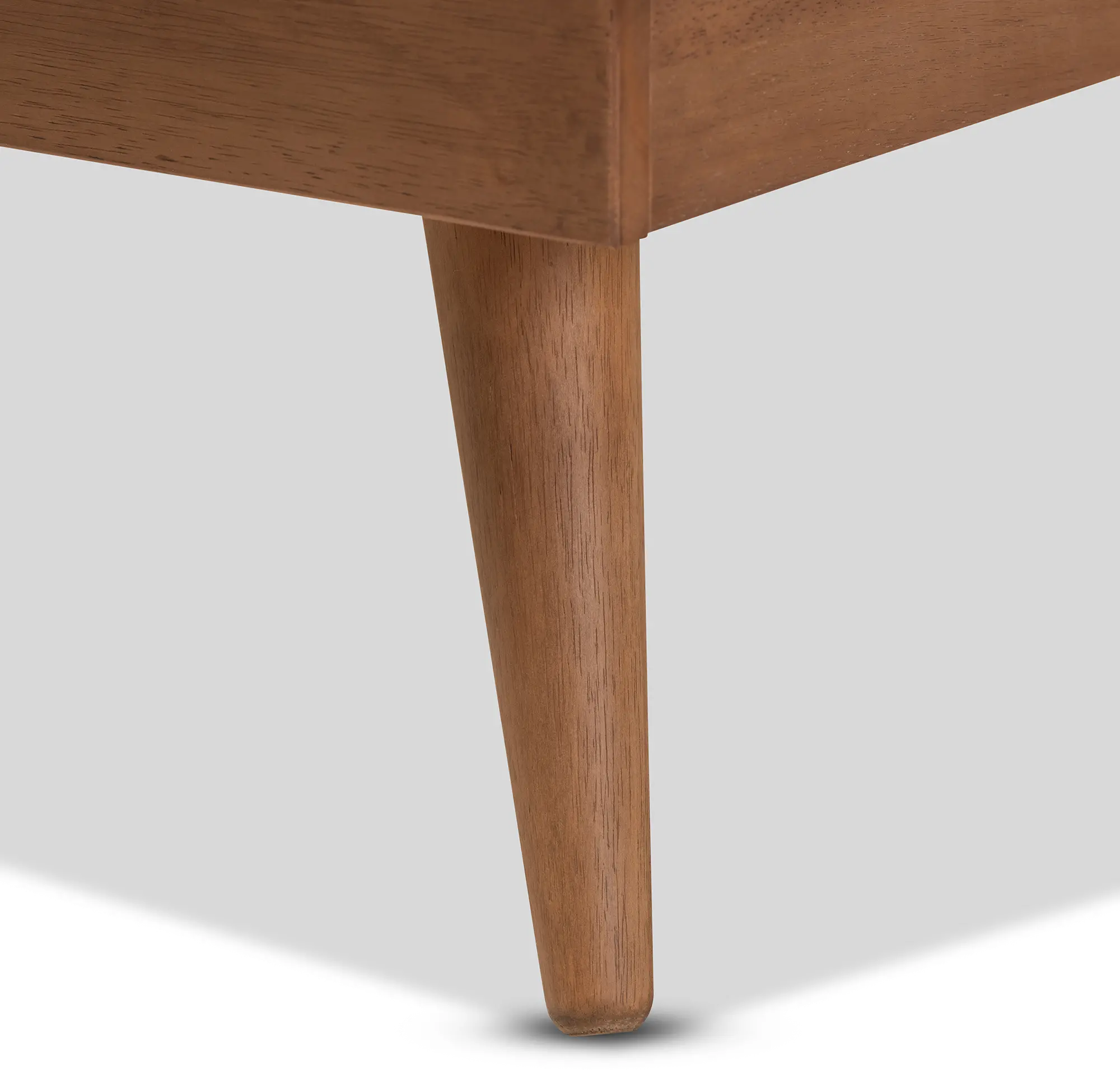 156-9803-RCW Karine Walnut Brown Queen Platform Bed Frame-7