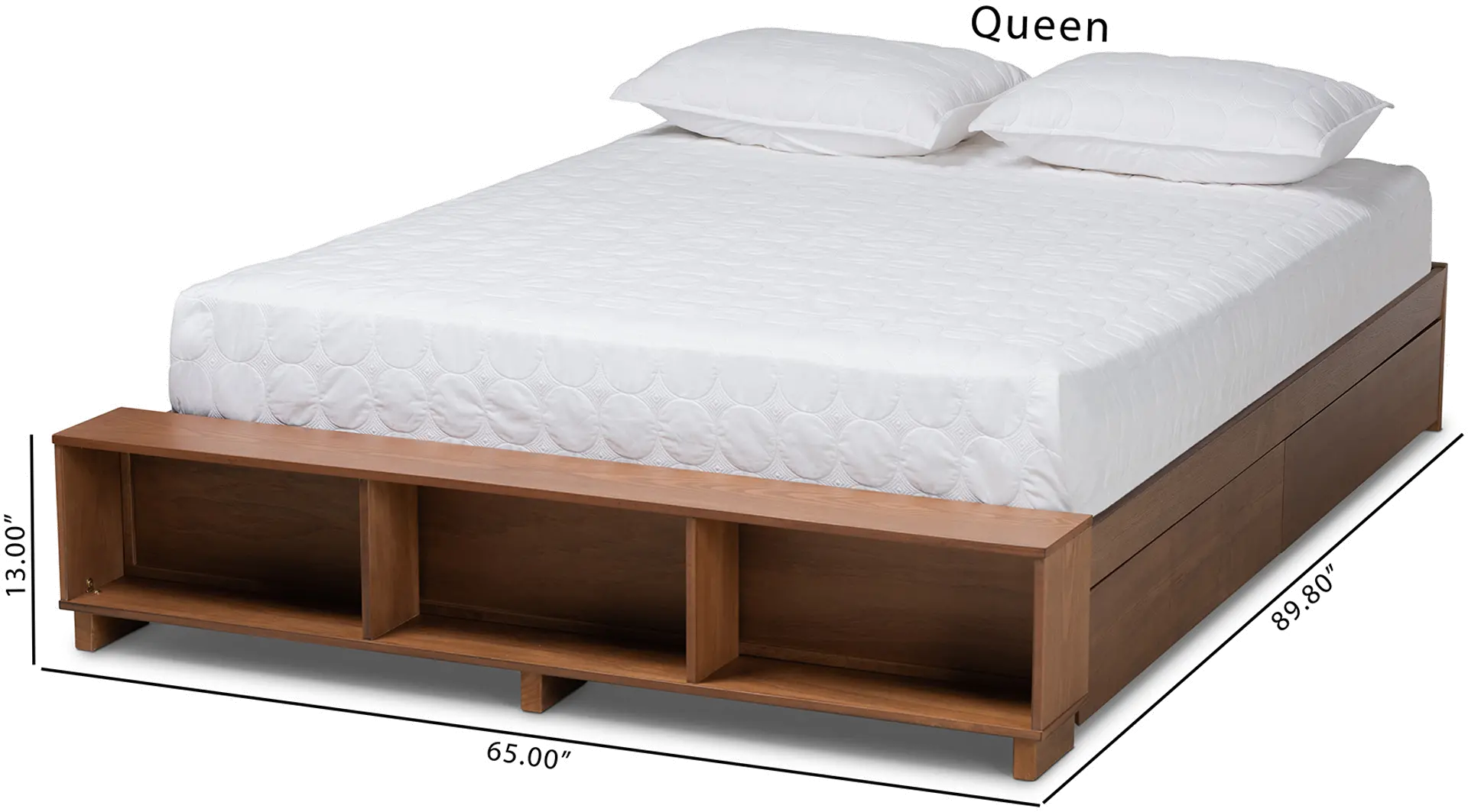 164-10669-RCW Arthur Ash Walnut Queen Platform Storage Bed-7
