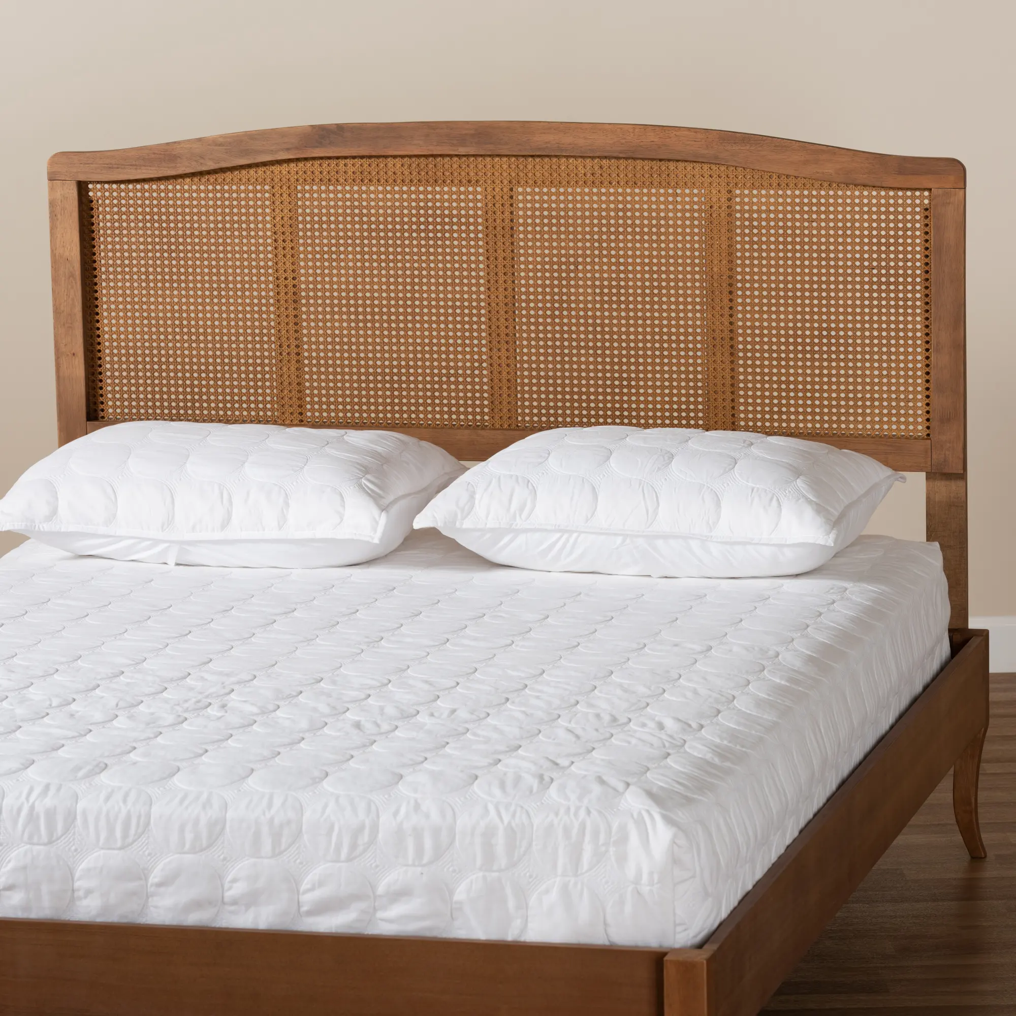 159-9809-RCW Marieke Ash Walnut Rattan Queen Headboard-3