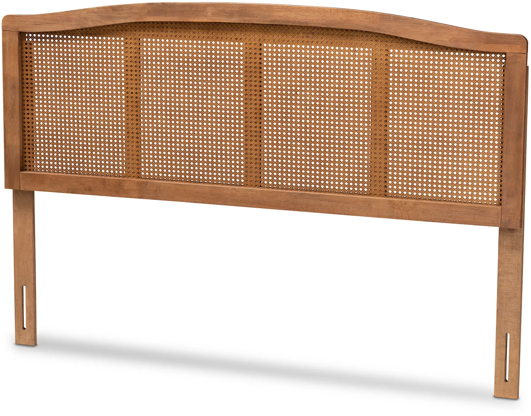 159-9809-RCW Marieke Ash Walnut Rattan Queen Headboard-4