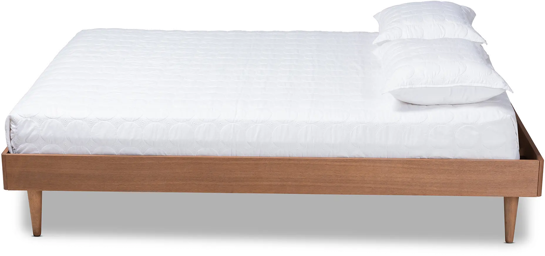 159-9814-RCW Rina Ash Walnut Queen Platform Bed Frame-4