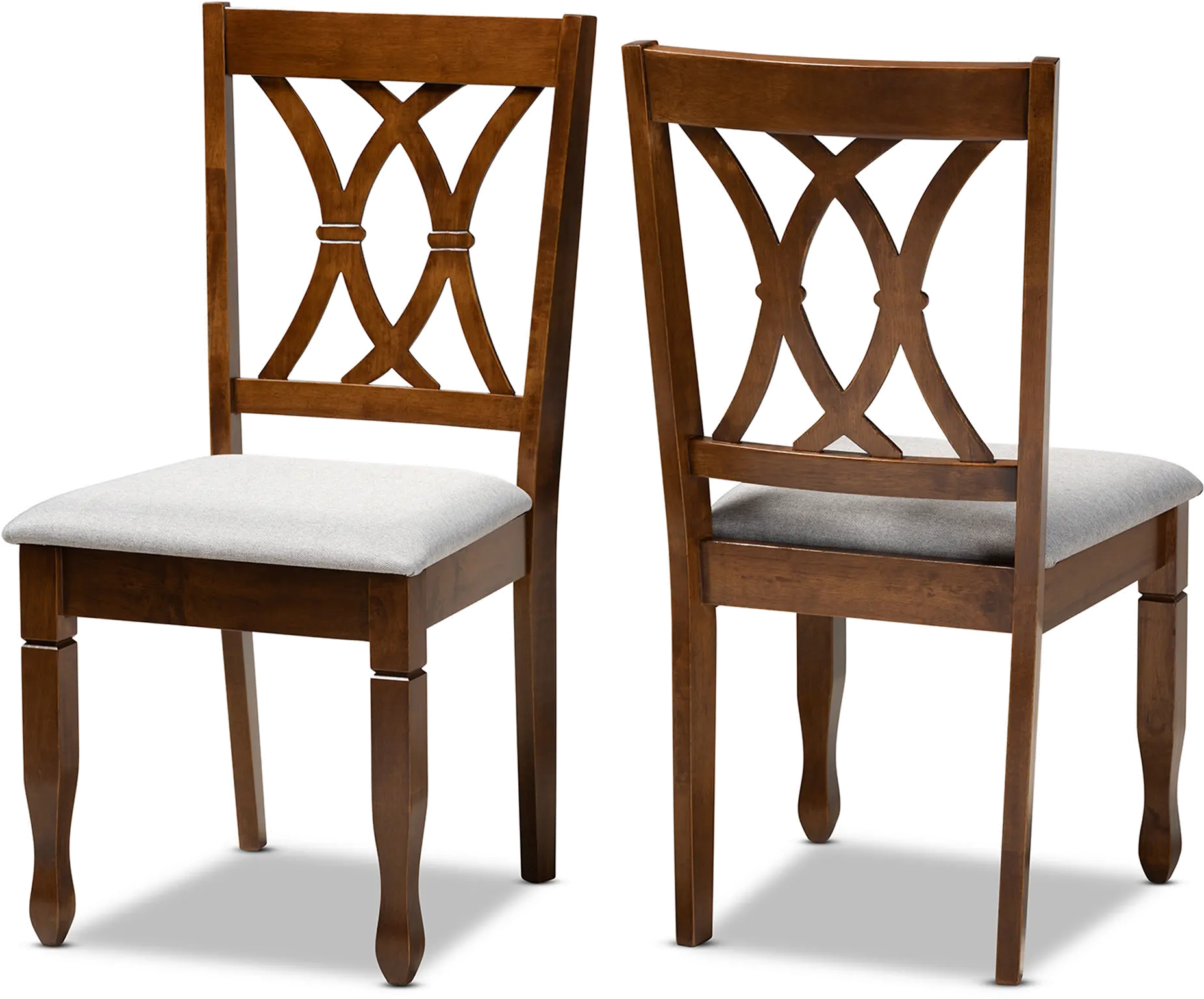165-10548-RCW Augustine Brown Dining Room Chair (Set of 2)-1