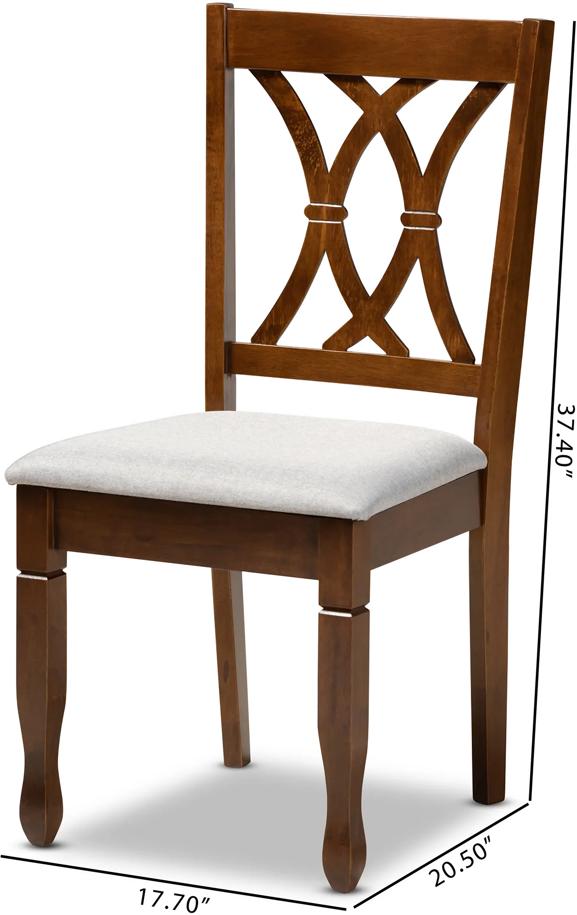 165-10548-RCW Augustine Brown Dining Room Chair (Set of 2)-6