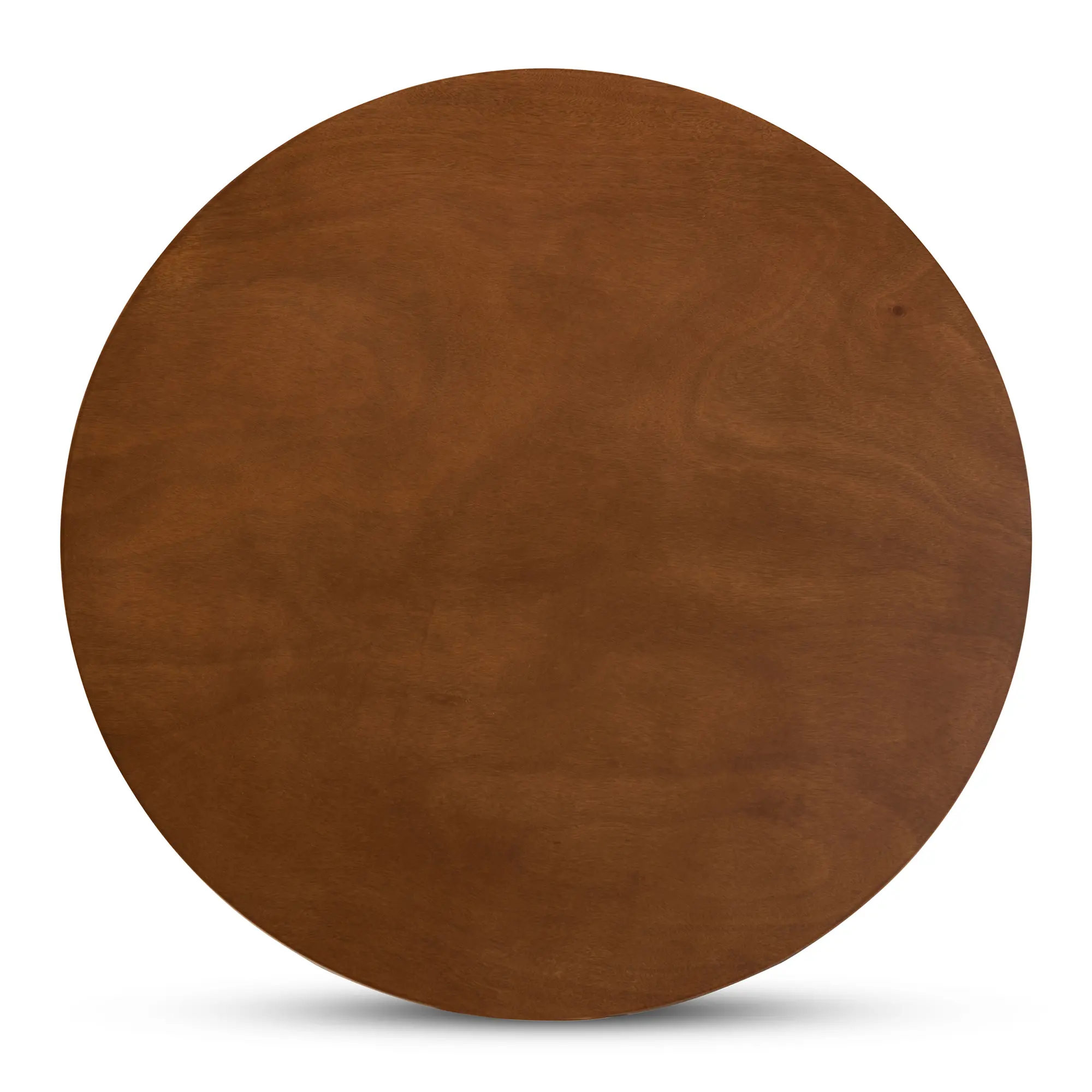 168-10891-RCW Baxton Studio Kenji Medium Brown Round Dining Room Table-5