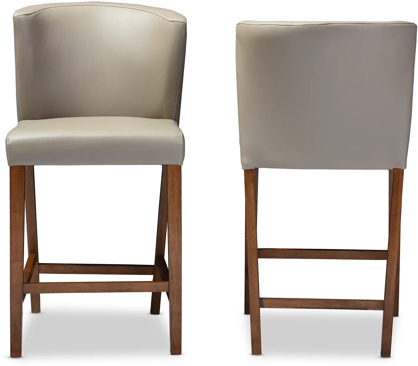121-6630-RCW Olivia Gray Counter Height Stool (Set of 2)-3