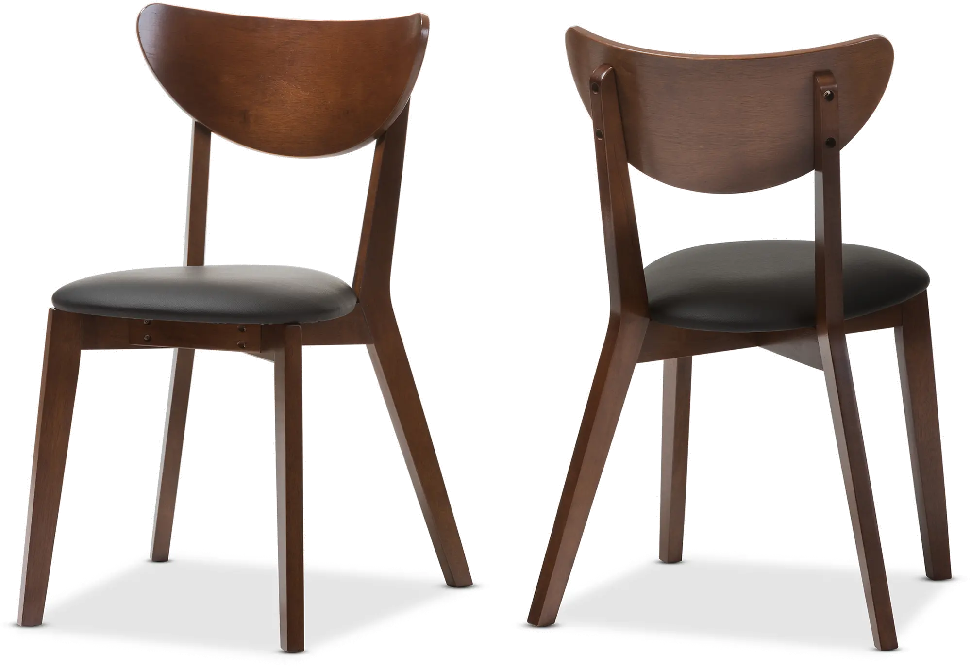 130-7121-RCW Sumner Brown Dining Room Chair (Set of 2)-1
