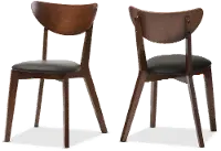 130-7121-RCW Sumner Brown Dining Room Chair (Set of 2)