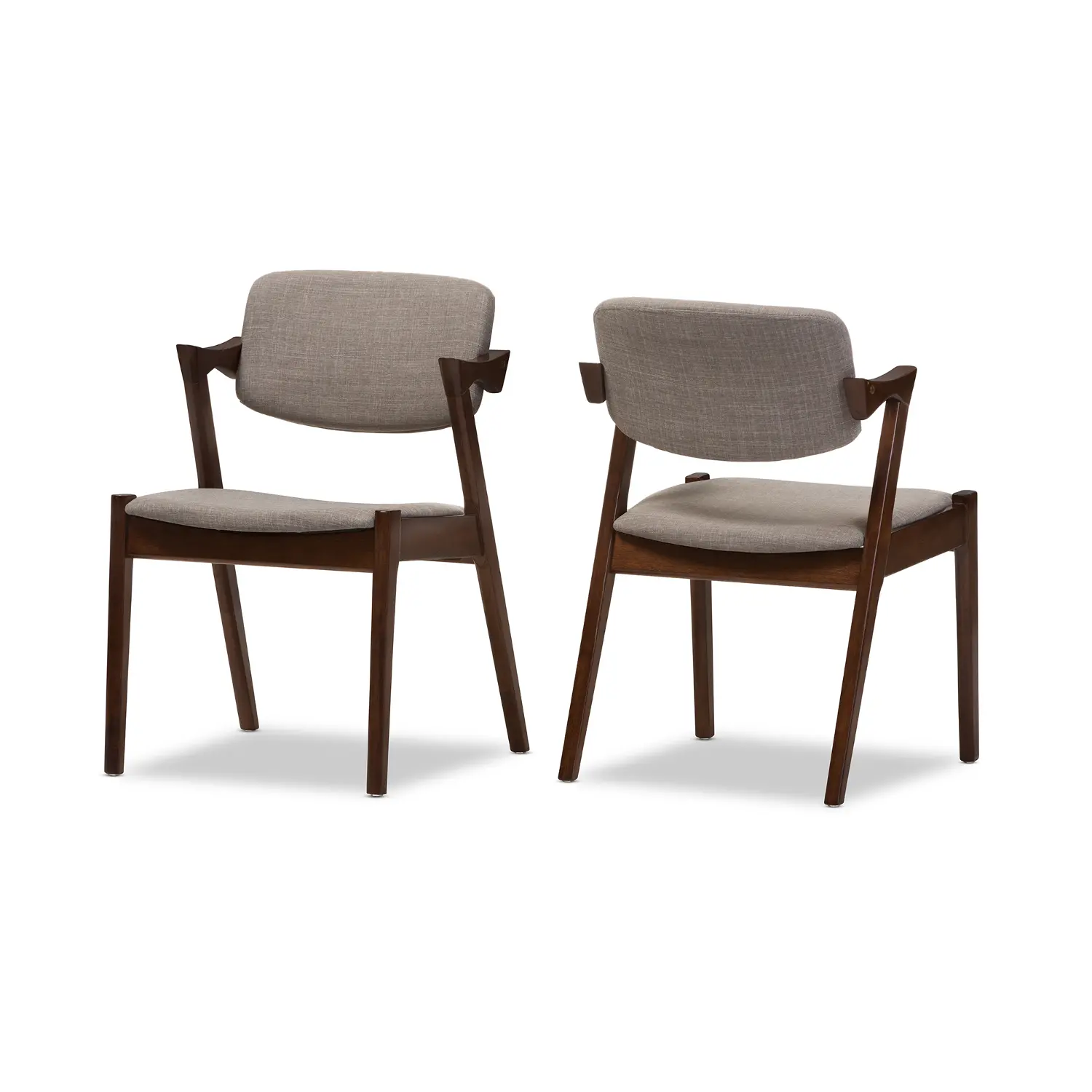 130-7186-RCW Gray Dining Room Chair (Set of 2)-1