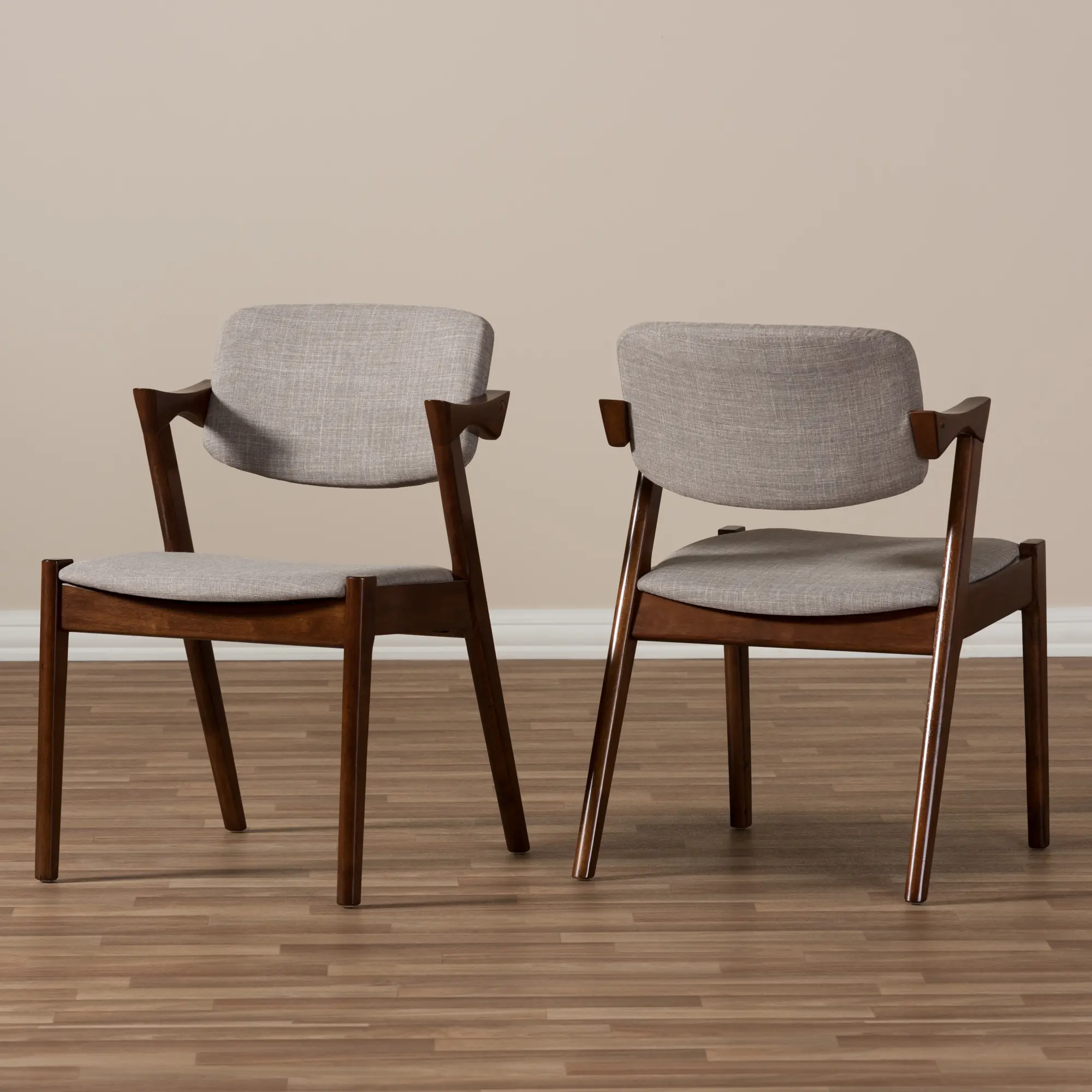 130-7186-RCW Gray Dining Room Chair (Set of 2)-3