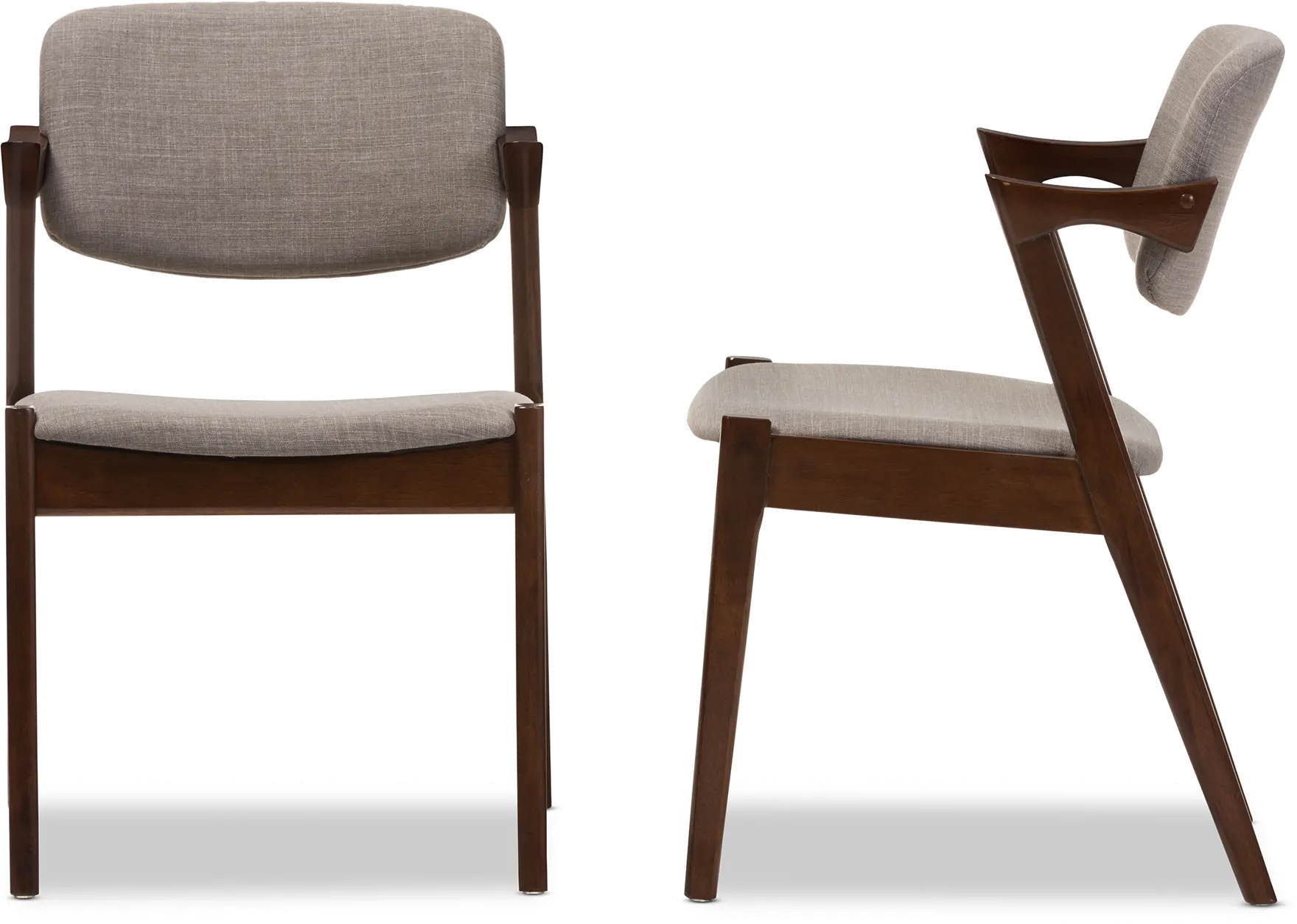 130-7186-RCW Gray Dining Room Chair (Set of 2)-5