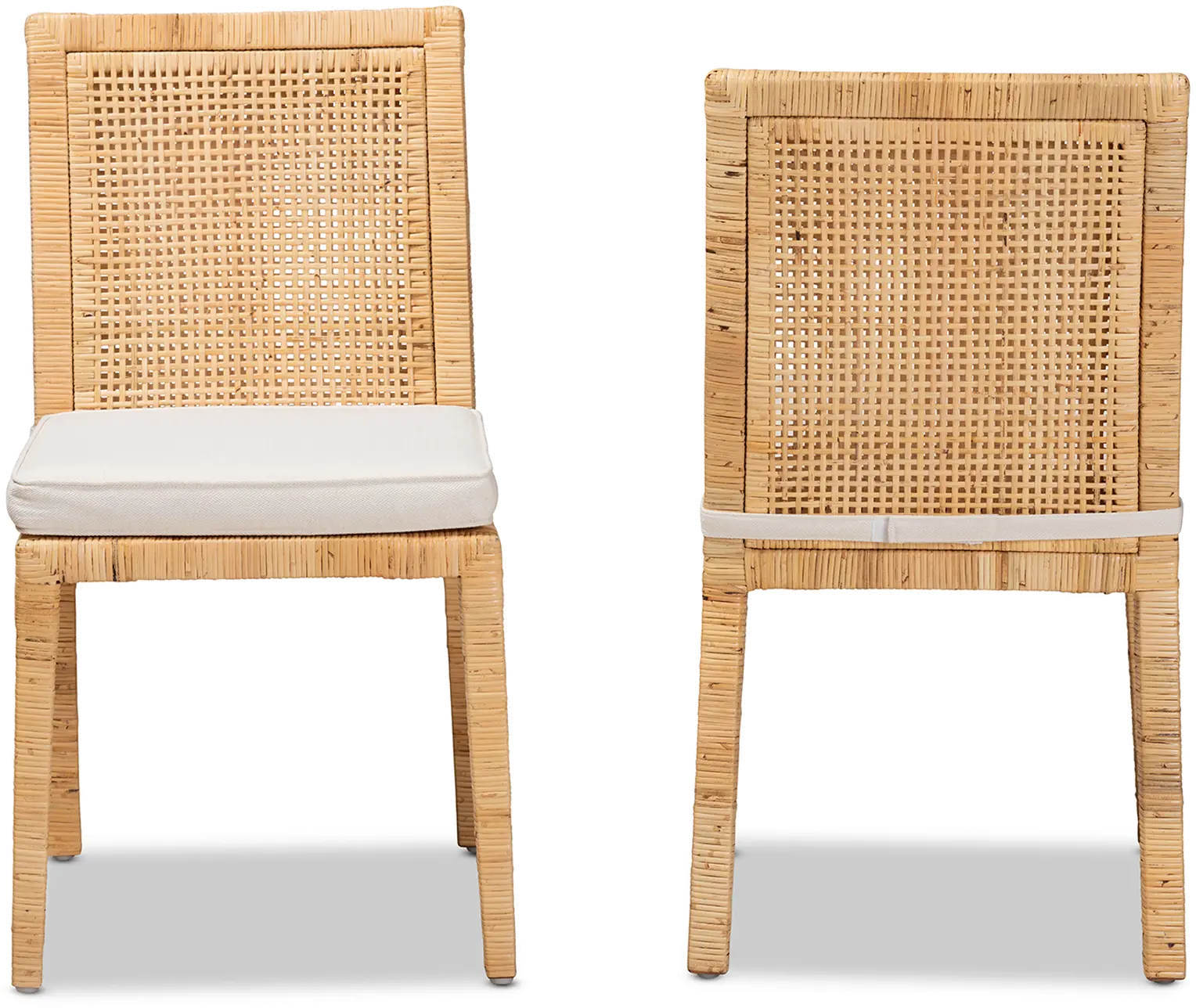 185-11872-RCW Sofia Natural Wood and Rattan Dining Chair (Set of 2)-4