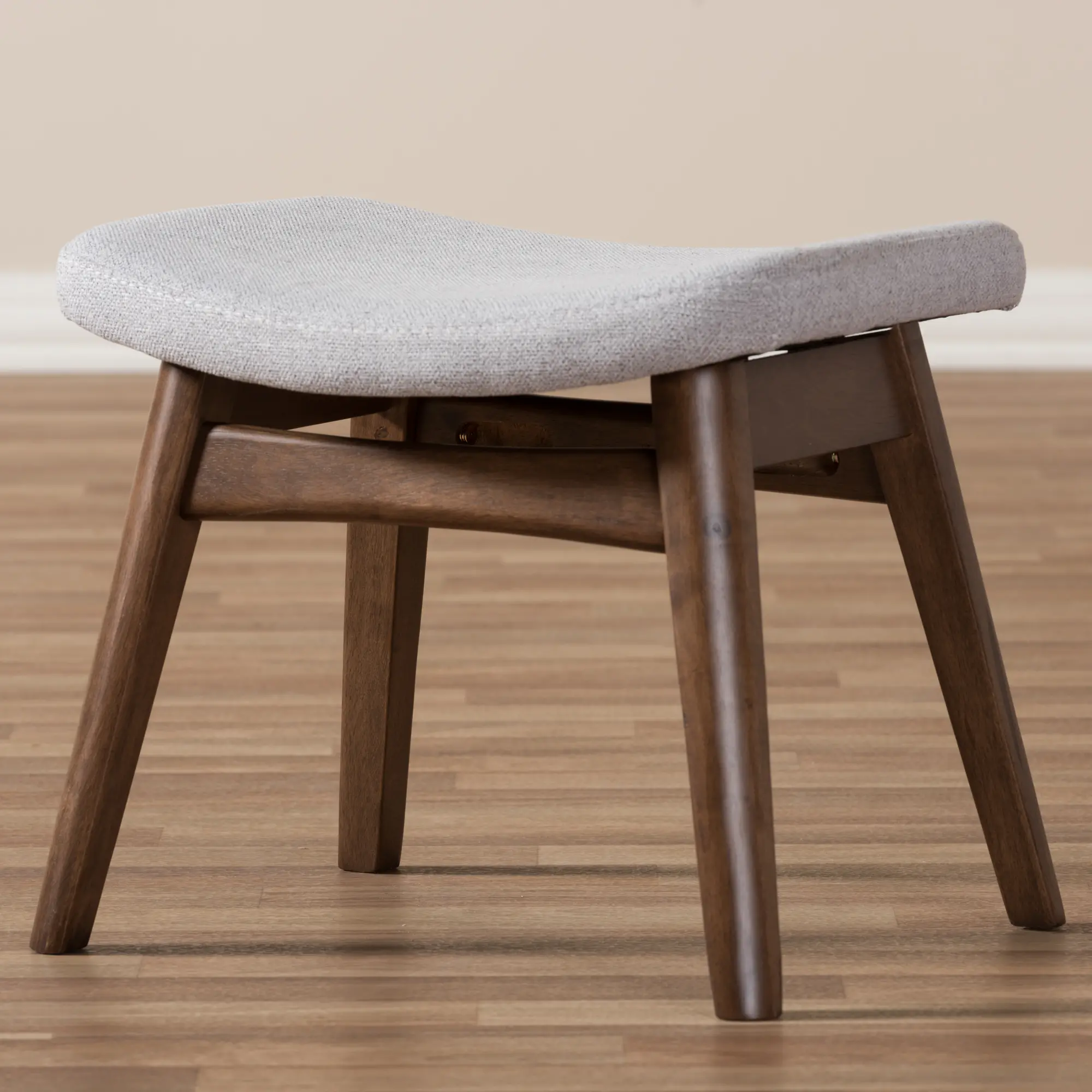 134-7180-RCW Vera Light Gray Upholstered Ottoman-2